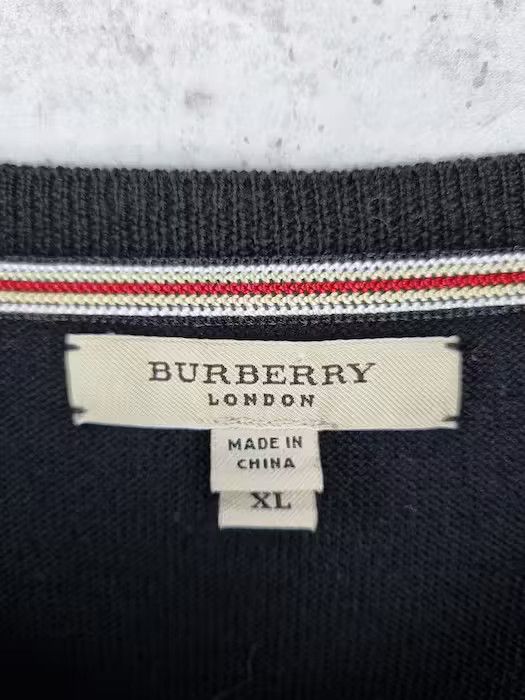 Burberry × Burberry Prorsum 90s BURBERRYS Extra Fine Merino Wool Sweater Size US L / EU 52-54 / 3 - 8 Thumbnail