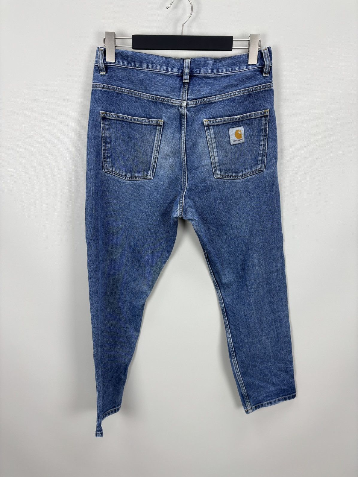 Carhartt Mens jeans Carhartt Size 31 Color Blue Size US 31 - 5 Thumbnail