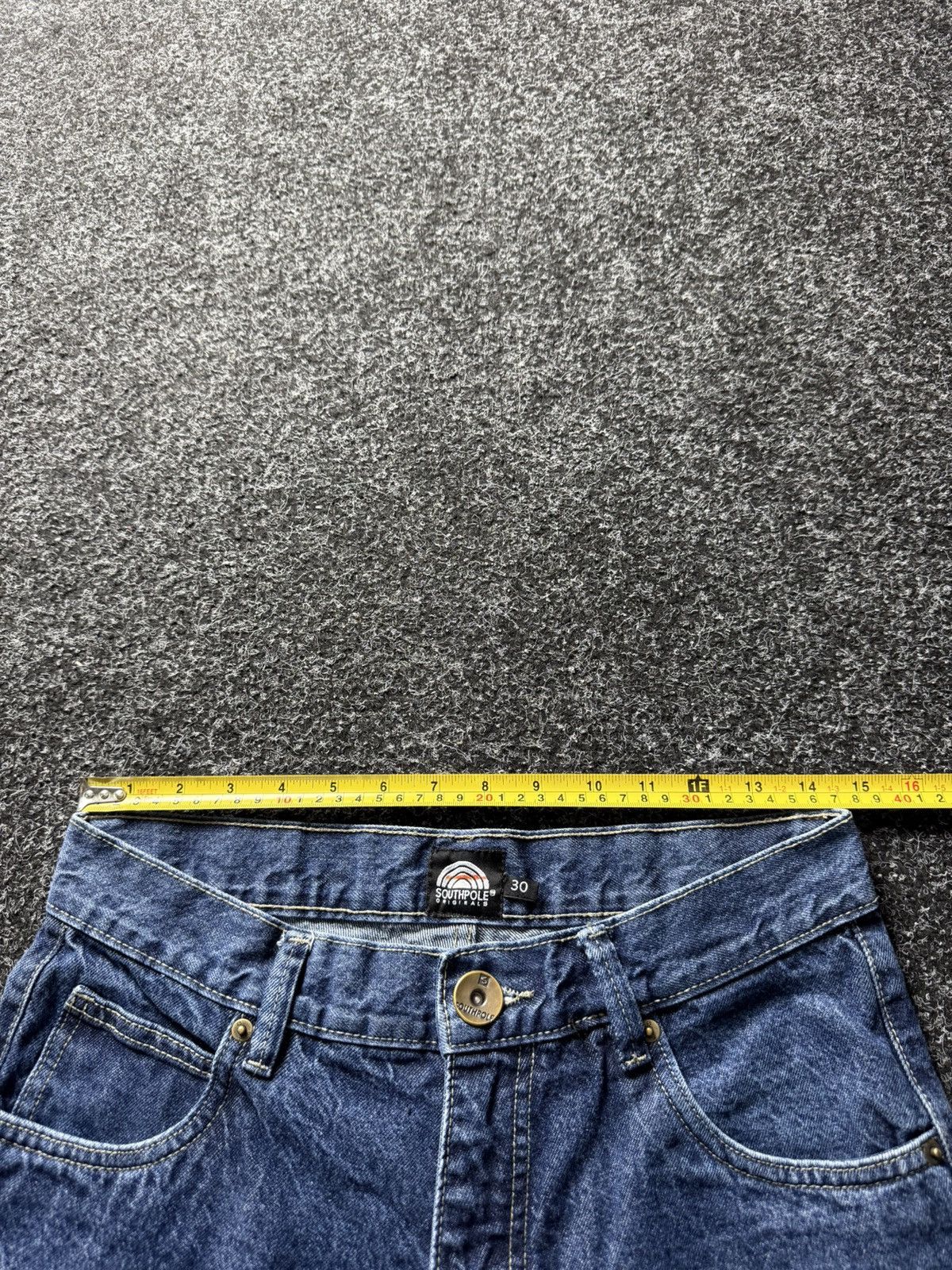 Southpole Vintage Southpole Straight Carpenter Jeans W30 Streetwear Size US 30 / EU 46 - 14 Thumbnail
