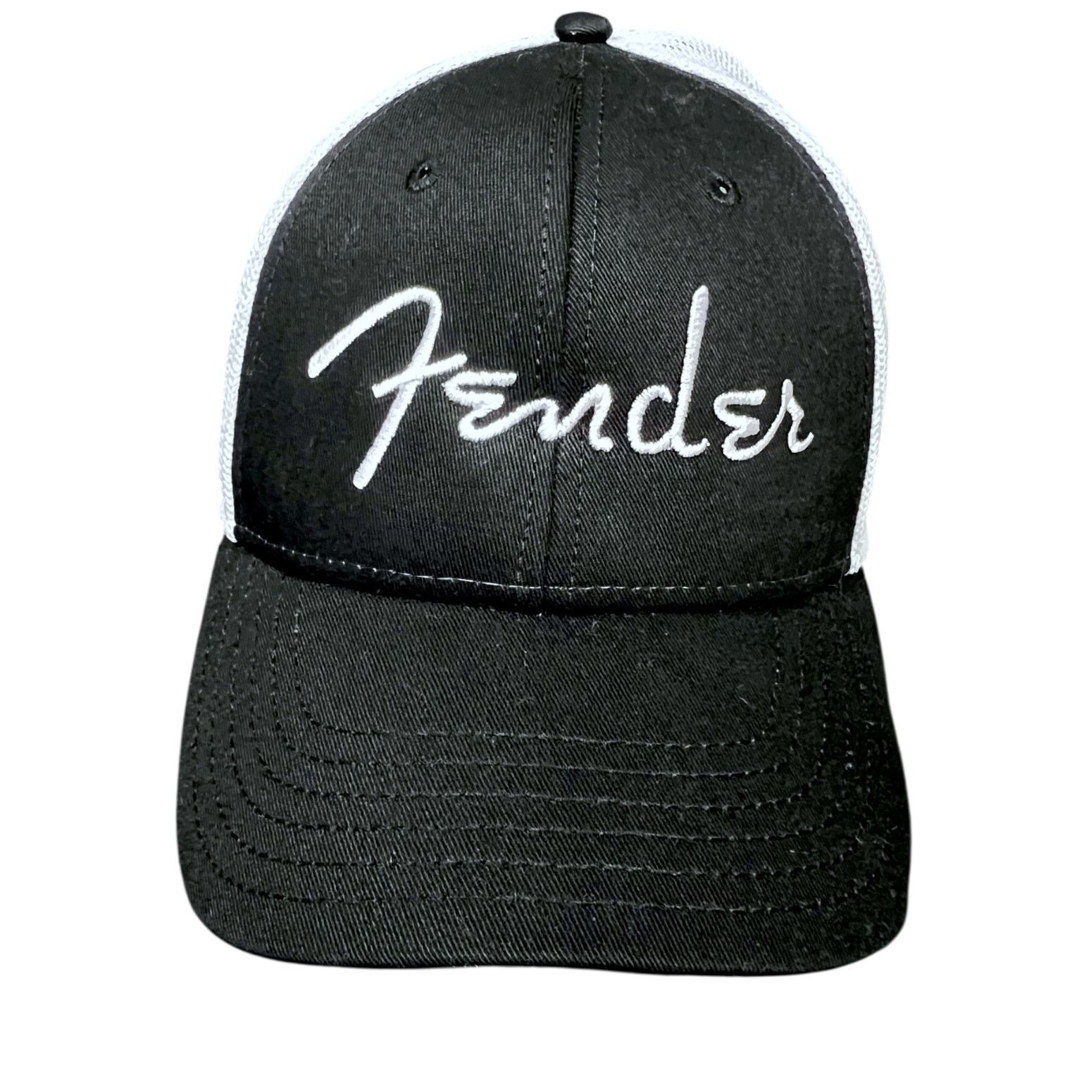 Fender Fender Guitars Black and White Otto Trucker Hat - S/M Size ONE SIZE - 1 Thumbnail