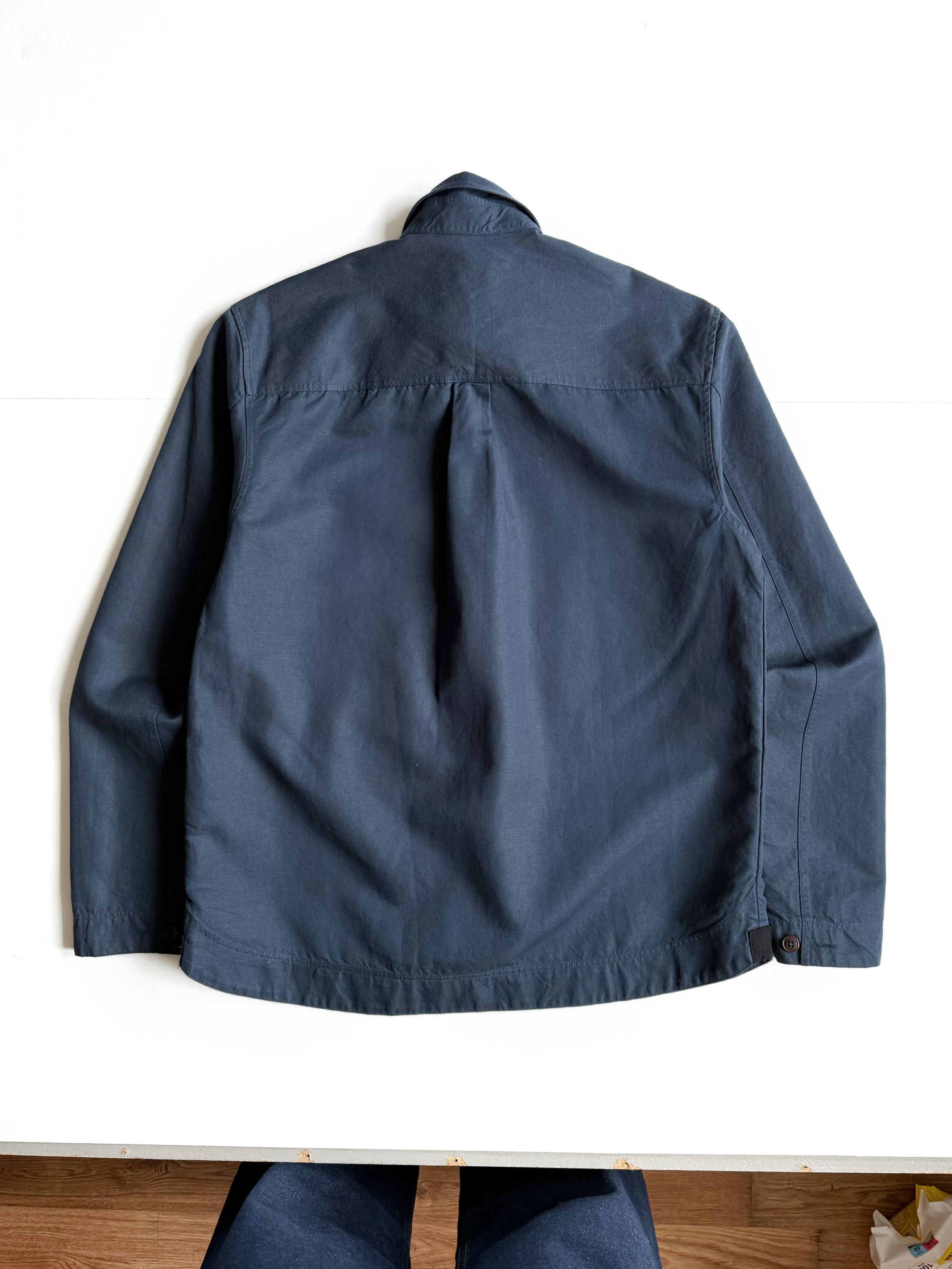 Ted Baker Men's Ted Baker Linen Cotton Blue Overshirt 2/S Size US S / EU 44-46 / 1 - 6 Thumbnail