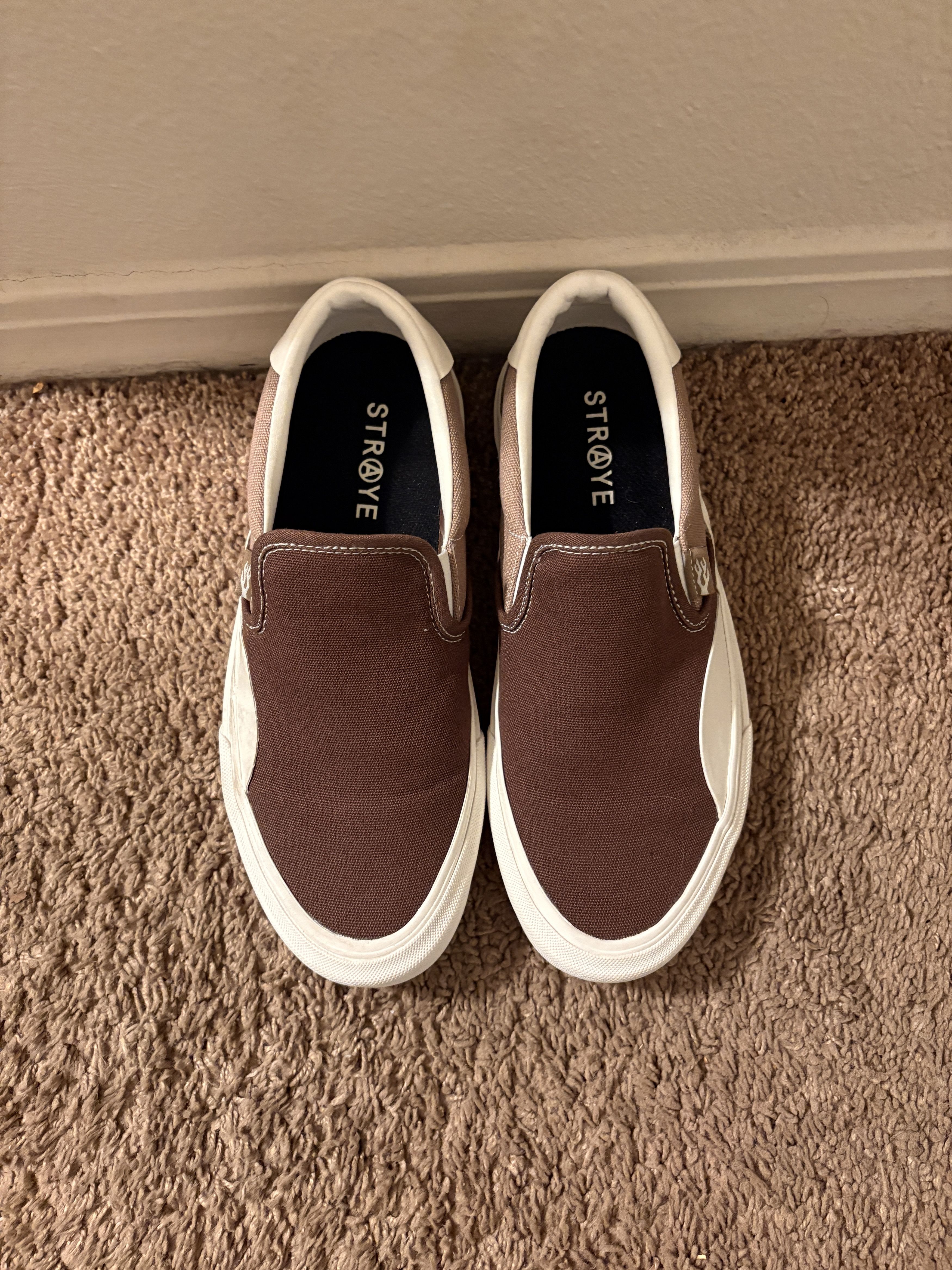 STRAYE Straye Vista - Slip On - Brown - Size 9 - No Box Size US 9 / EU 42 - 4 Thumbnail