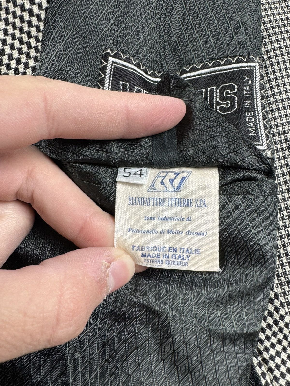 Versus Versace Versus Gianni VERSACE Vintage Italian 54 Size Classic Luxury Blazer Suit Jacket Size 54R - 9 Thumbnail