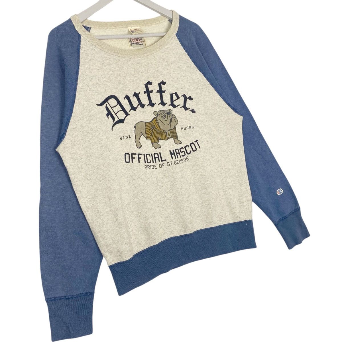 Other Vintage Champion X Duffer Of St. George Raglan Sweatshirt Size US M / EU 48-50 / 2 - 2 Thumbnail