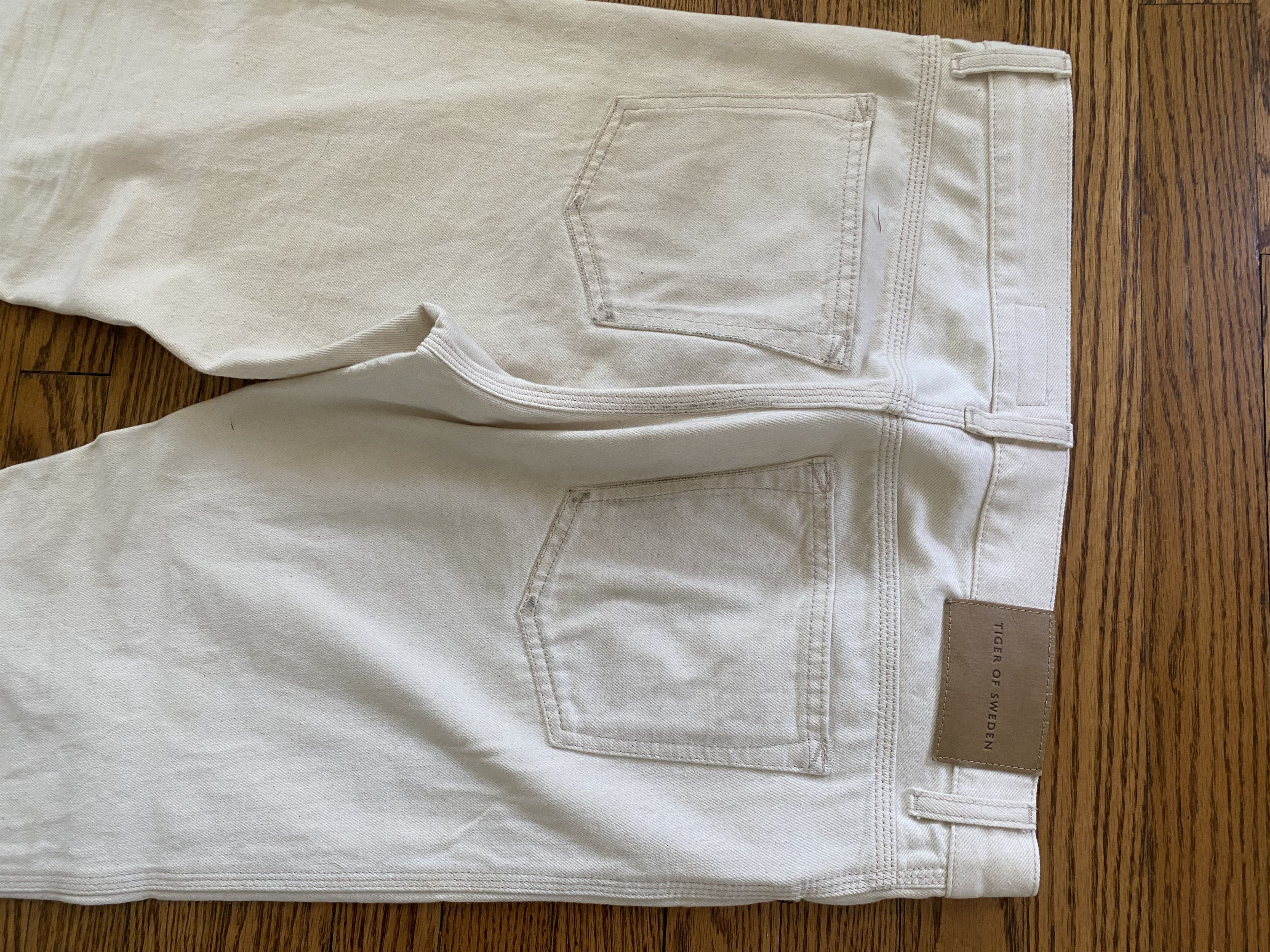 Tiger of Sweden Ecru Straight Jeans Size US 32 / EU 48 - 3 Thumbnail