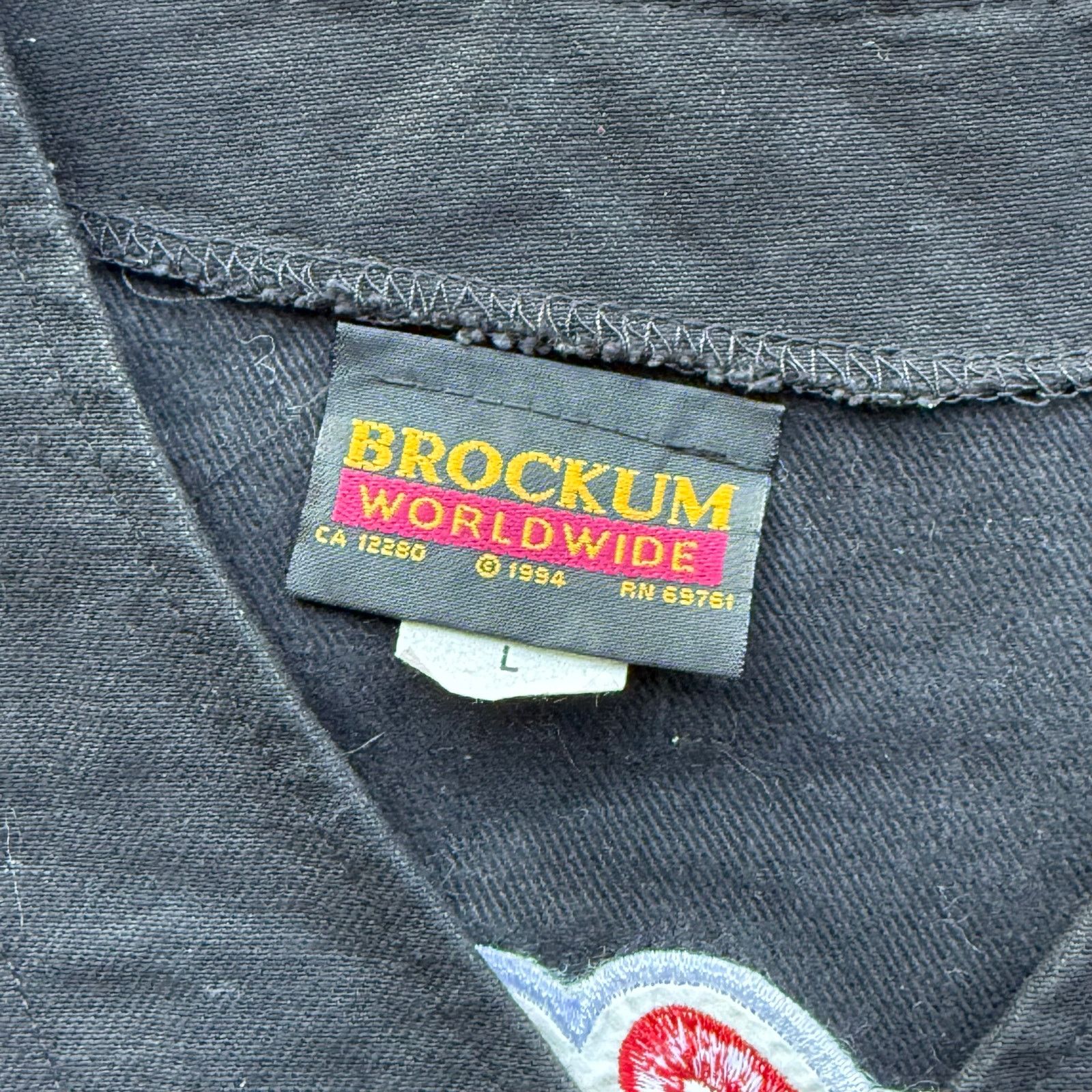Brockum Vintage Brockum 1994 The Rolling Stones Baseball Jersey L Size US L / EU 52-54 / 3 - 5 Thumbnail