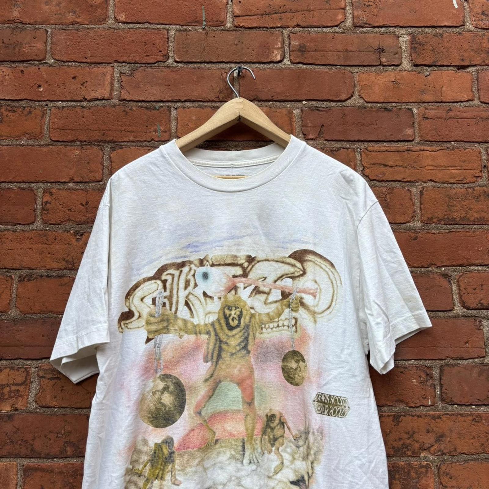 Travis Scott Travis Scott circus Maximus skitzo skeleton tour t shirt L Size US L / EU 52-54 / 3 - 3 Thumbnail