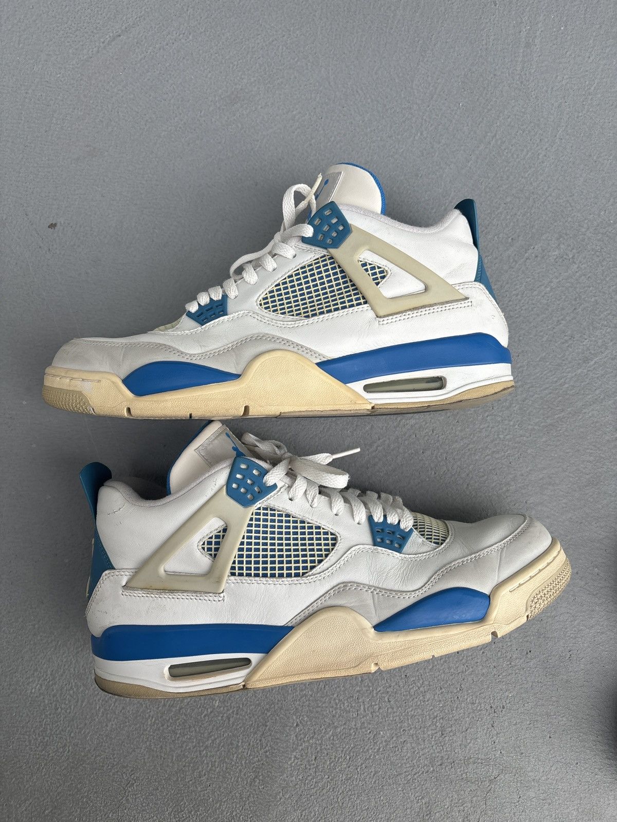 Jordan Brand × Nike Jordan 4 Military Blue 2012 Size US 12 / EU 45 - 5 Thumbnail