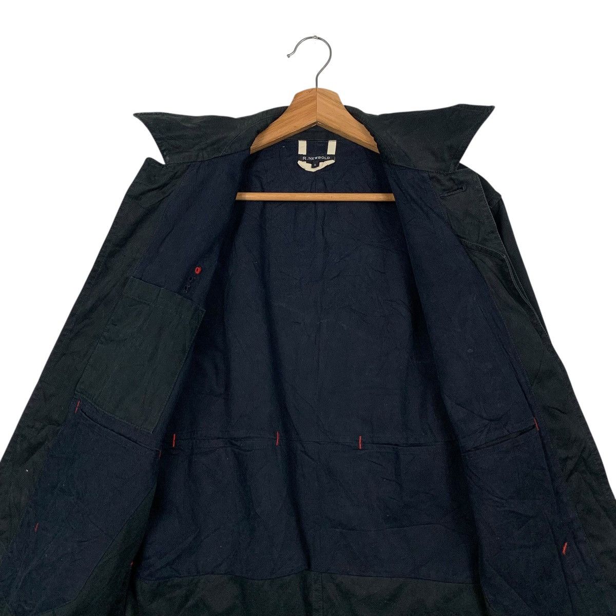 Japanese Brand R.NEWBOLD Button Casual Jacket Three Pockets #2121-C93 Size US L / EU 52-54 / 3 - 12 Thumbnail