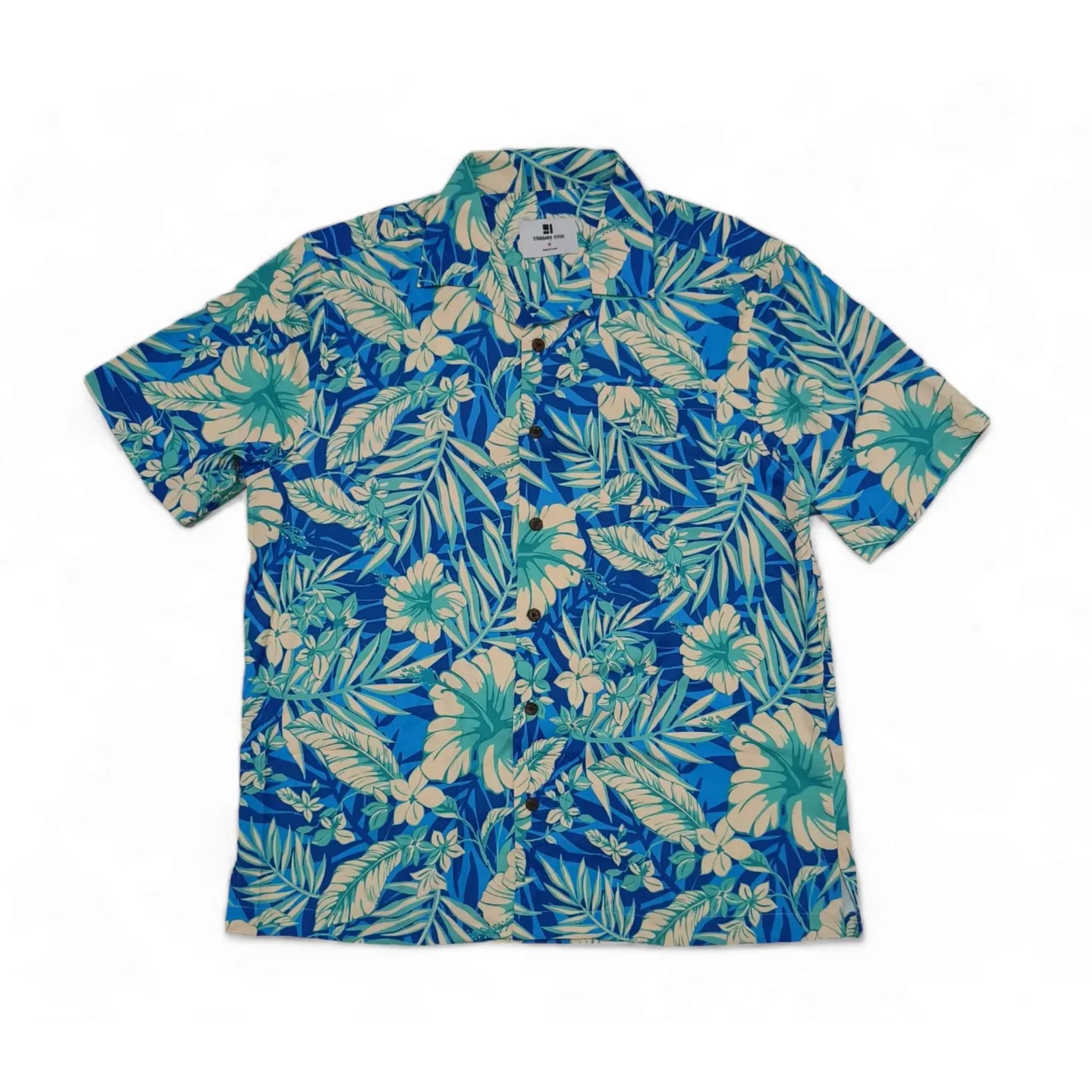 Standard Issue Standard Issue NYC Floral Flower Print Hawaiian Aloha Shirt Size US M / EU 48-50 / 2 - 1 Thumbnail