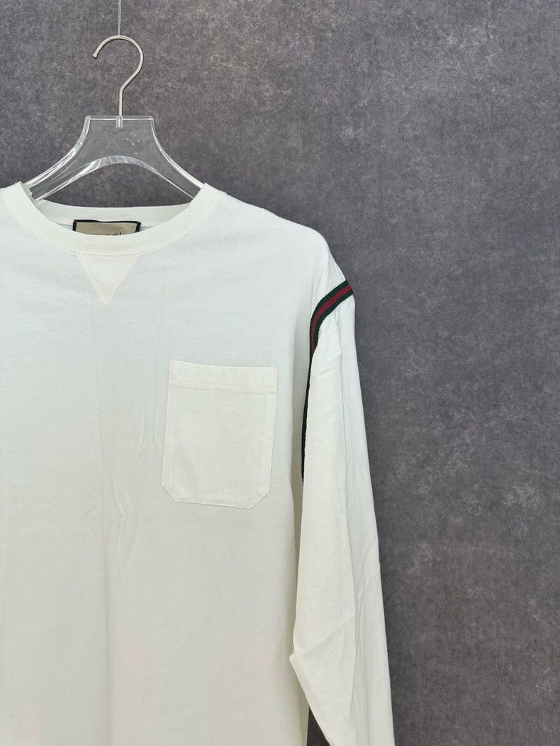 Gucci Gucci Chest pocket fw23 striped long sleeves Size S / US 4 / IT 40 - 5 Thumbnail