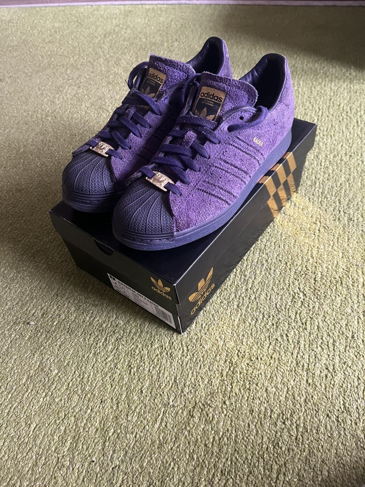 Adidas Kader Sylla Superstar Size US 8 / EU 41 - 1 Thumbnail