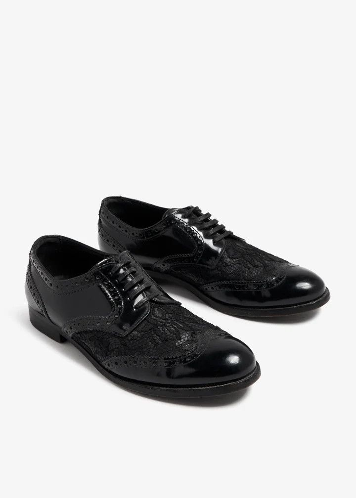 Dolce & Gabbana o1y0925 Laced Shoes in Black Size US 8 / IT 38 - 4 Thumbnail