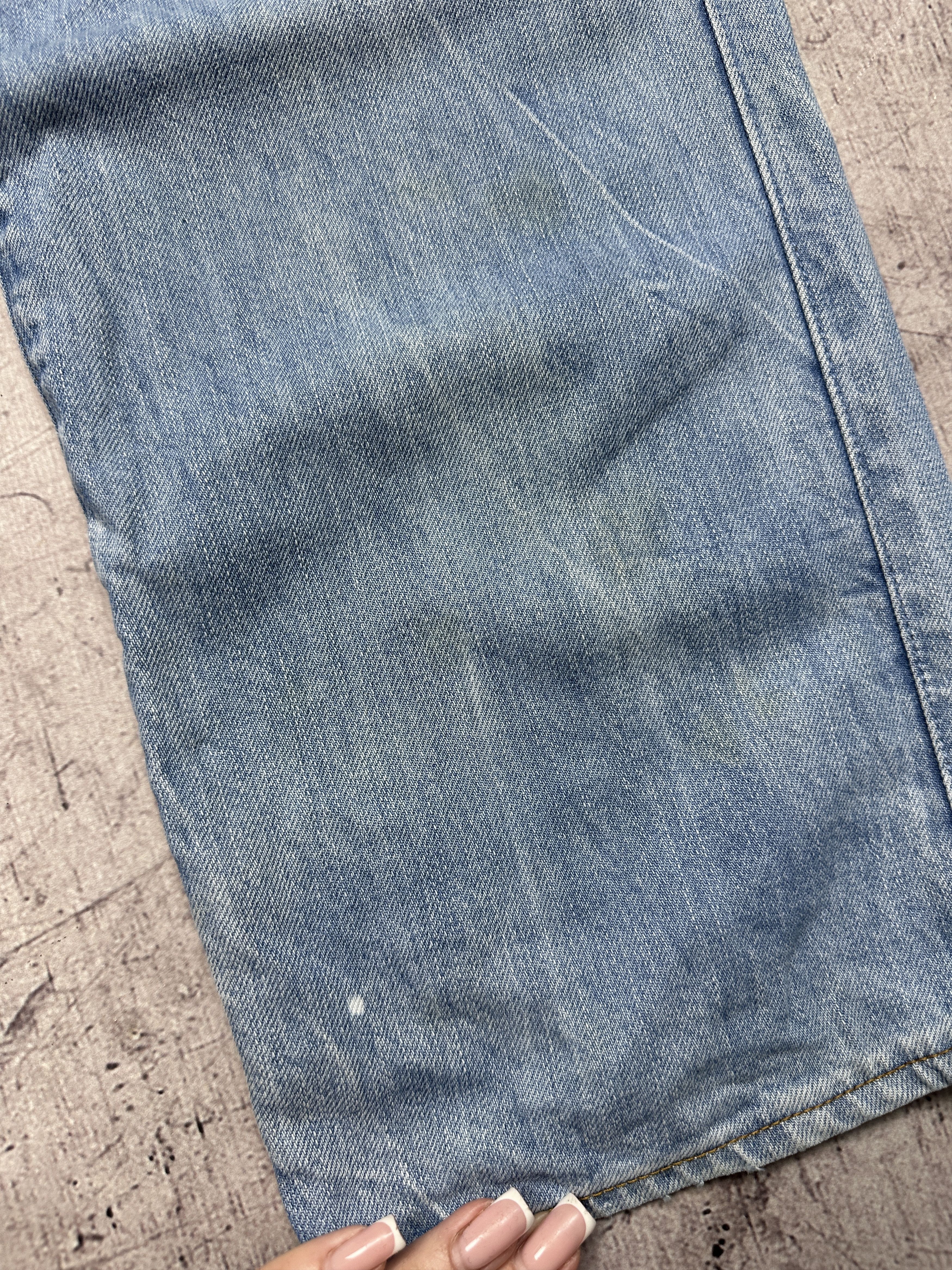 G-Star G Star Denim Mens 3301 Straight Denim Pants Jeans Size US 34 / EU 50 - 3 Thumbnail
