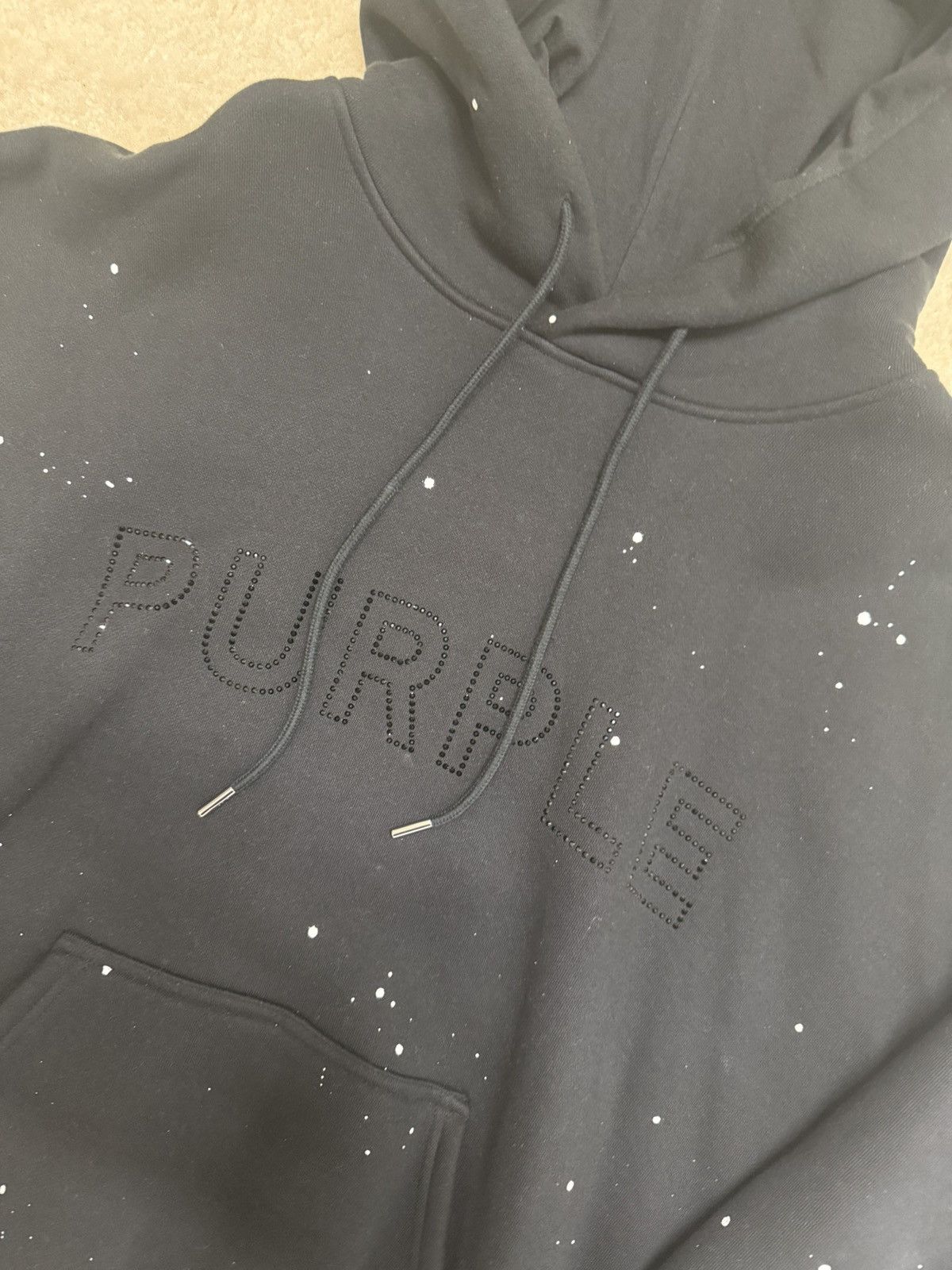 Purple Brand PURPLE BRAND LIMITED EDITION LOGO EMBELLISHED HOODIE Size US XXL / EU 58 / 5 - 2 Thumbnail