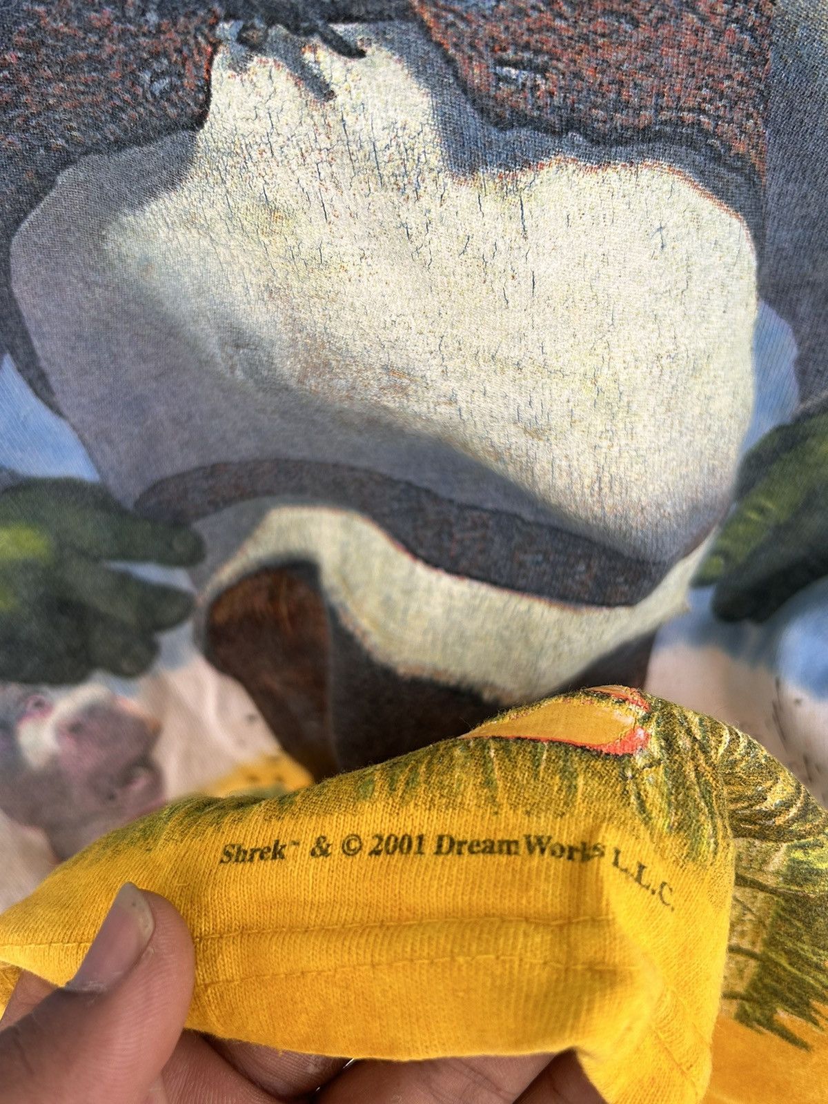 Disney Shrek Ogre bomb 2001 vintage tee Size US S / EU 44-46 / 1 - 4 Thumbnail
