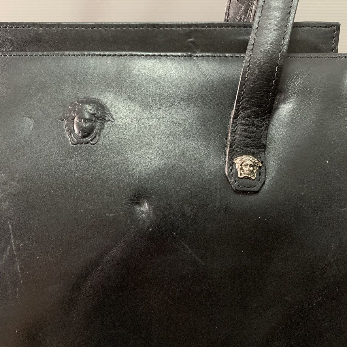 Versace Gianni Versace Black Shoulder Bag Size ONE SIZE - 4 Thumbnail