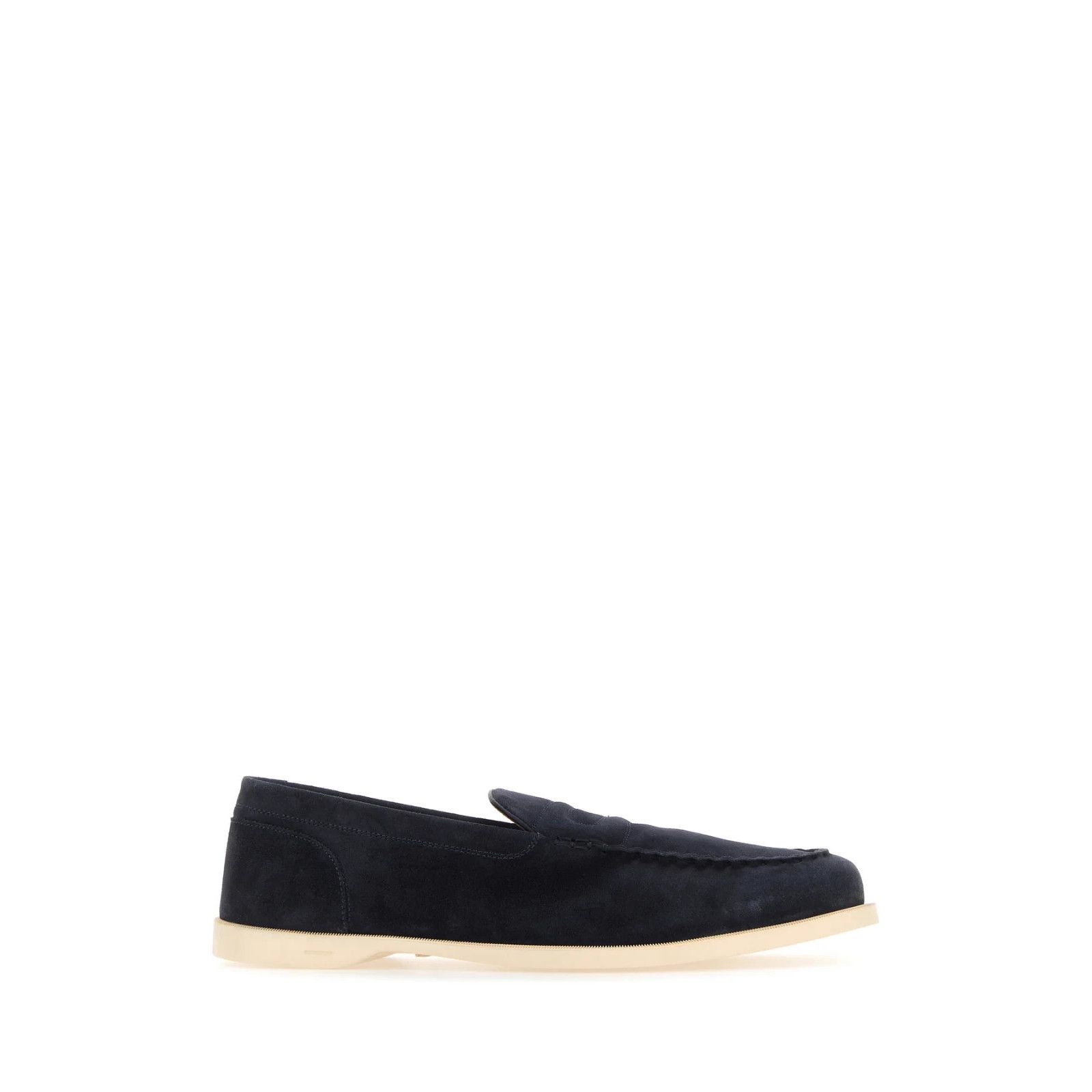 John Lobb JOHN LOBB Pace Navy Blue Suede Loafers New & Authentic (Men' Size US 12 / EU 45 - 5 Thumbnail
