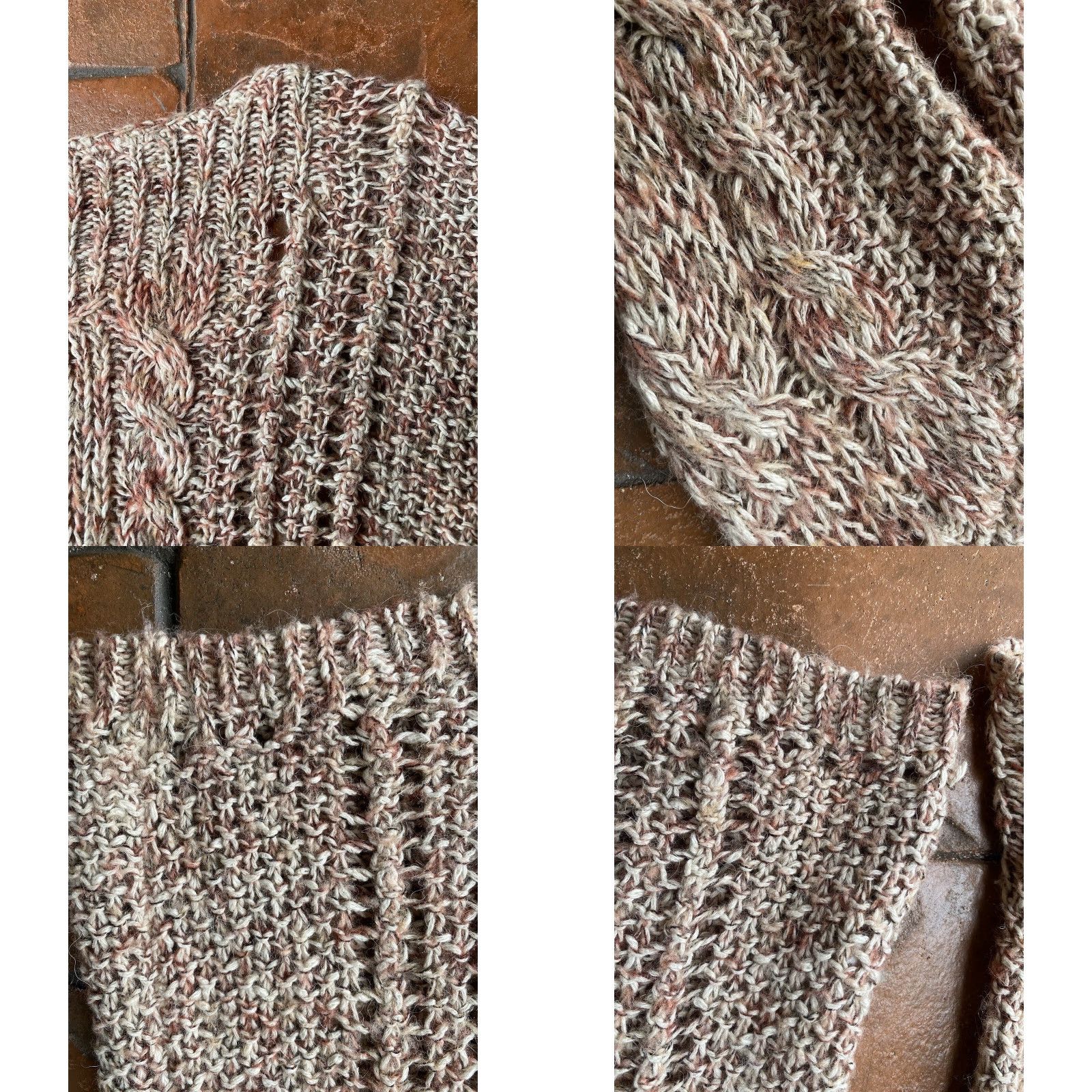 Free People Free People Cable Knit Alpaca/Wool Blend Long Sleeve Pullover Sweater Small Size S / US 4 / IT 40 - 8 Thumbnail