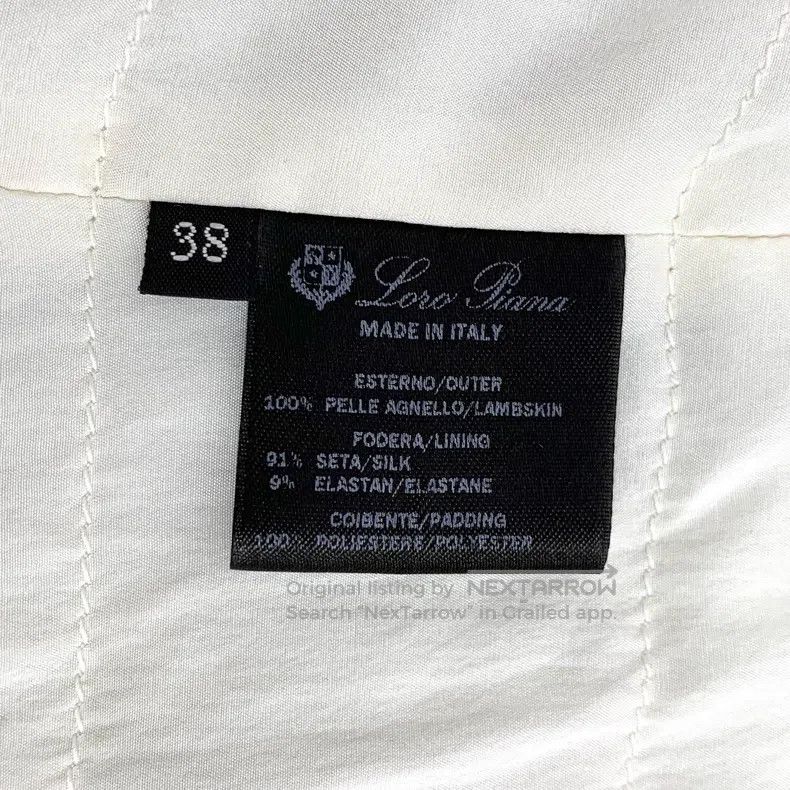 Loro Piana Loro Piana Green Lamb Leather Long Sleeve Jacket Size XS / US 0-2 / IT 36-38 - 6 Thumbnail