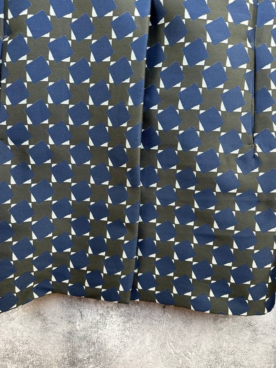 Max Mara 'S MaxMara Diffusion Geometric Print 3/4 Sleeve Coat Trench Size S / US 4 / IT 40 - 7 Thumbnail