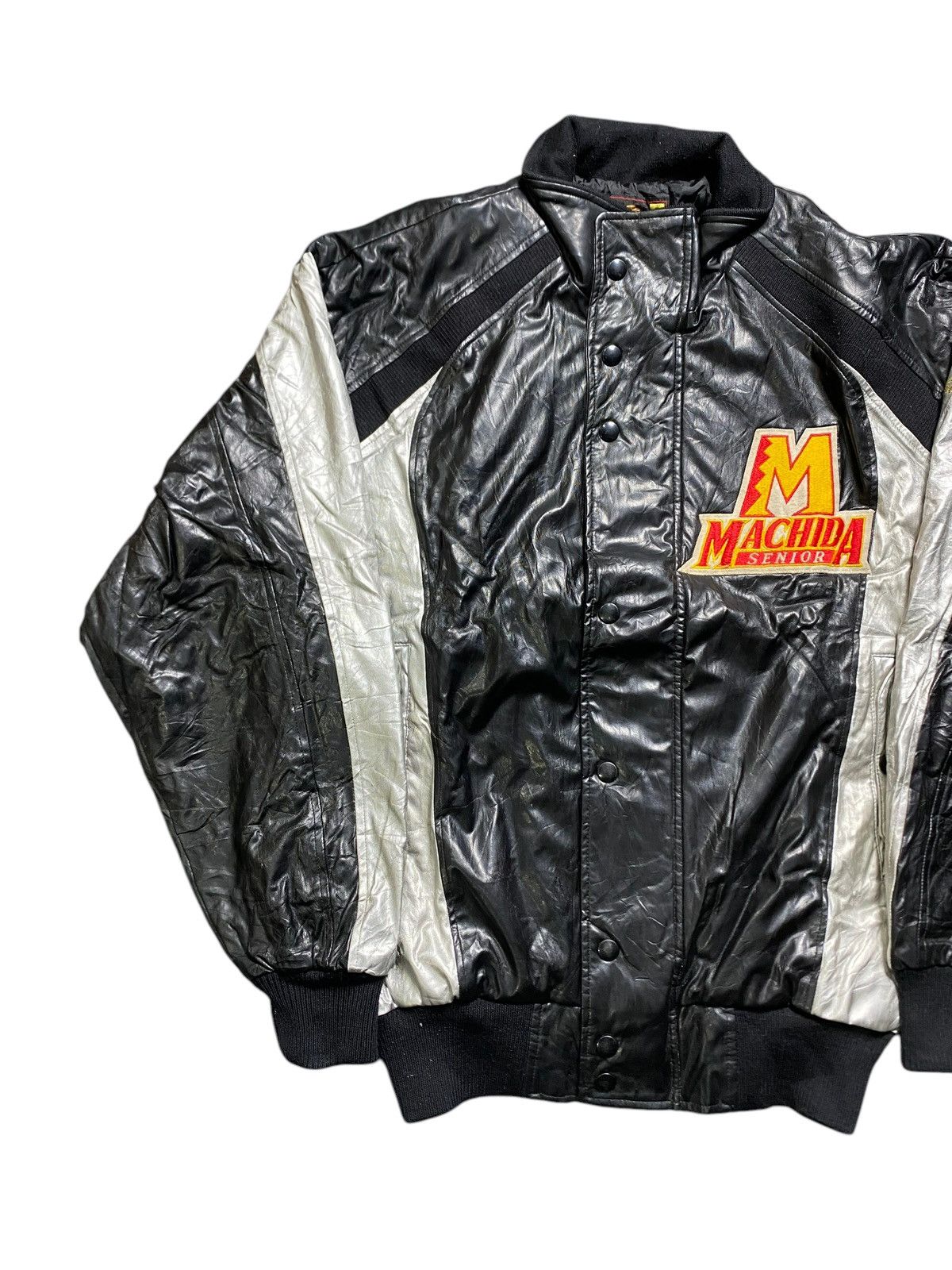 Mizuno VINTAGE BOMBER JACKET MIZUNO VICTORY STATE JASPO MACHIDA Size US XL / EU 56 / 4 - 5 Thumbnail