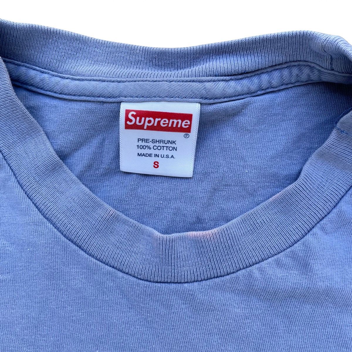 Supreme Supreme Banner Sign Shirt Size Small Made in USA Size US S / EU 44-46 / 1 - 3 Thumbnail