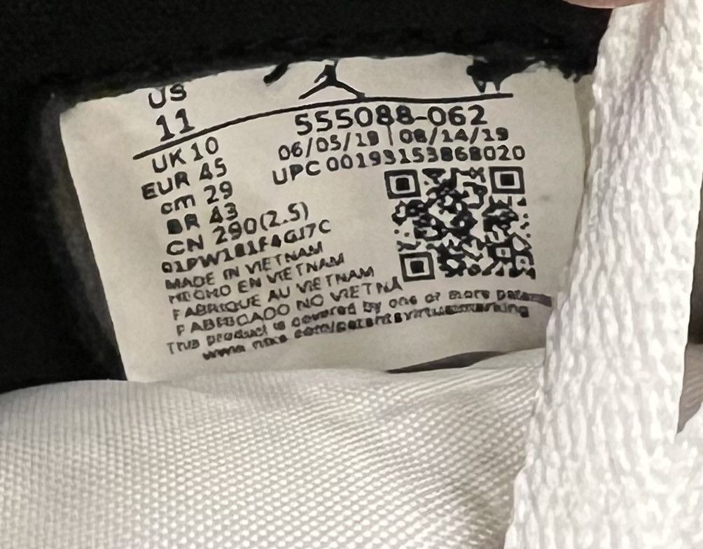Jordan Brand Jordan 1 Retro High “Bloodline” 2019 Size US 11 / EU 44 - 13 Thumbnail