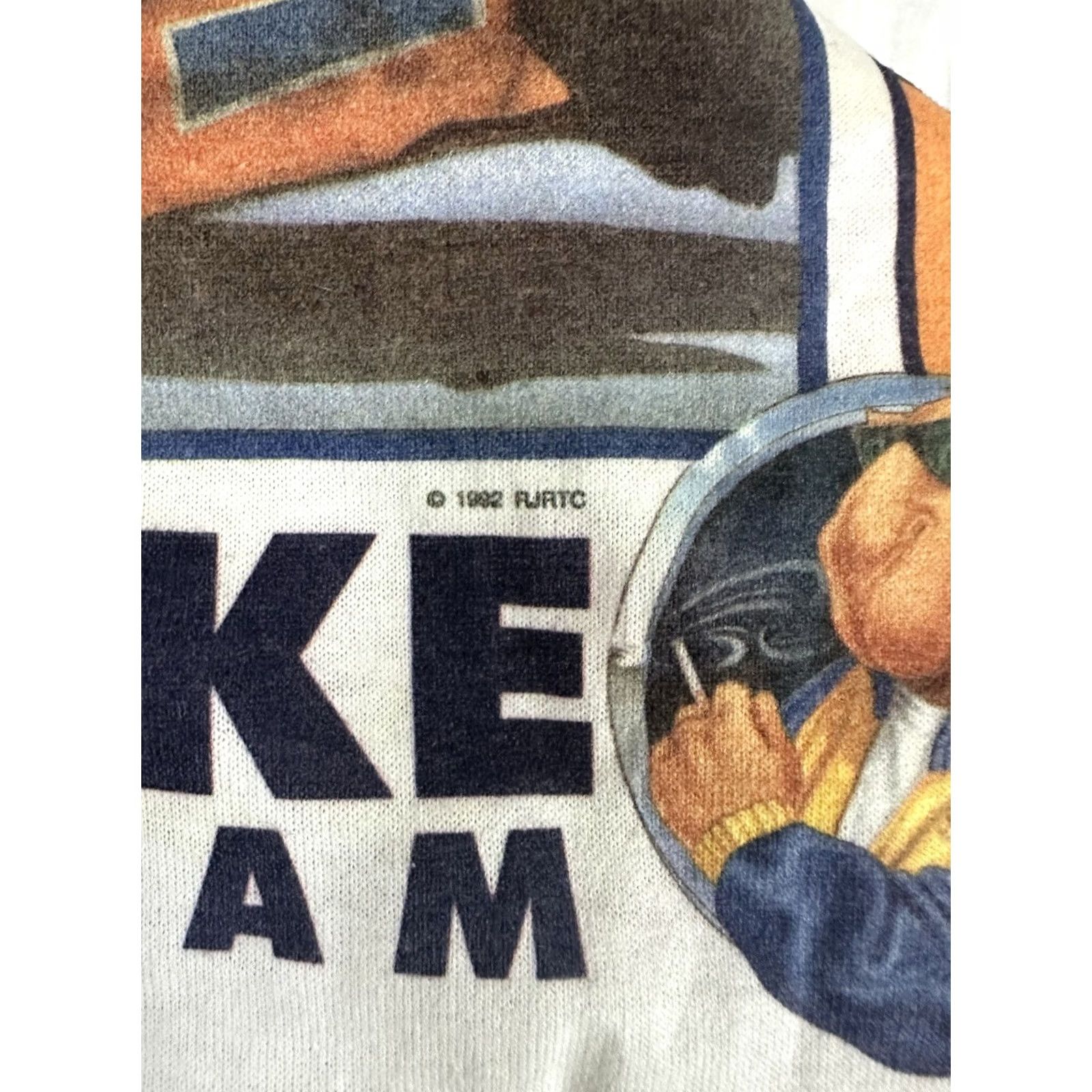 Camel VINTAGE 90s Joe Camel Racing Team T-Shirt XL White THIN RARE Mens Size US XL / EU 56 / 4 - 4 Thumbnail