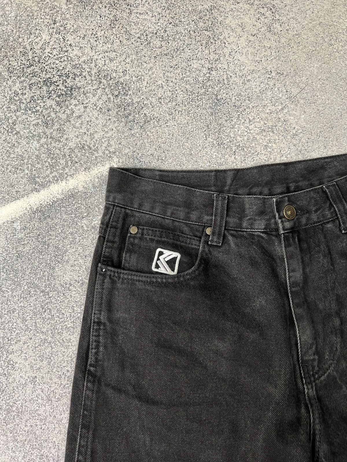 Karl Kani × Vintage Vintage Karl Kani rap black pants Size US 32 / EU 48 - 4 Thumbnail