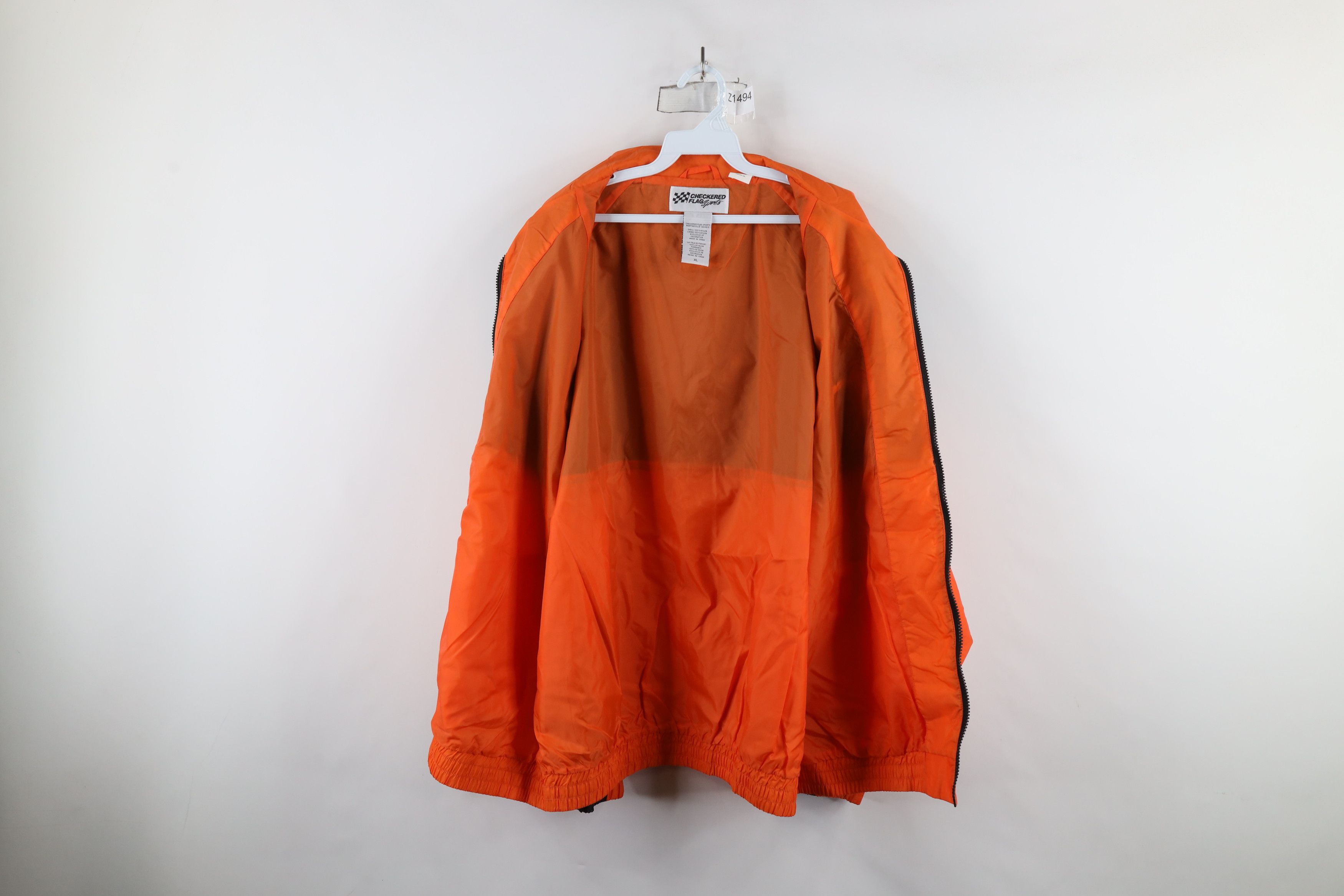 Vintage Vintage Y2K 2005 NASCAR Charger Full Zip Windbreaker Jacket Size US XL / EU 56 / 4 - 9 Thumbnail
