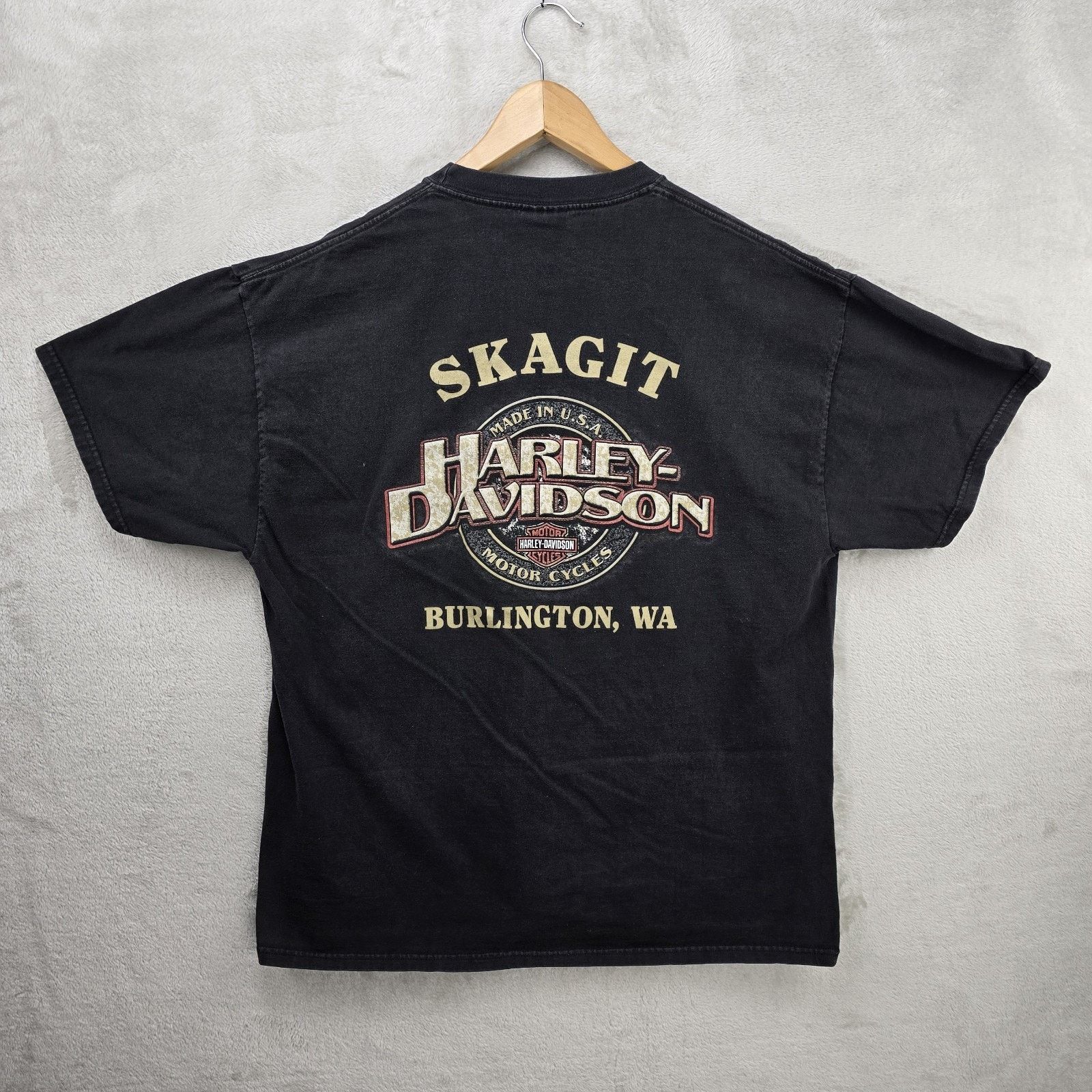 Harley Davidson Vintage Harley Davidson Shirt XL Skagit Biker Washington Y2K Size US XL / EU 56 / 4 - 6 Thumbnail