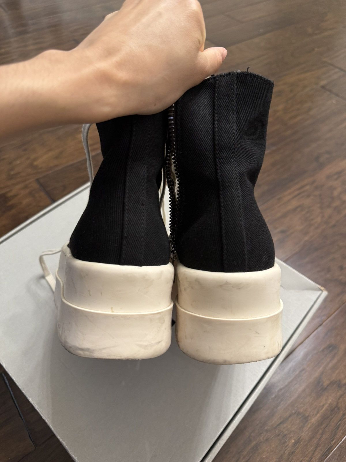 Rick Owens Drkshdw Rick Owen's Drkshdw Mega Bumper Sneakers. Size US 9 / IT 39 - 5 Thumbnail