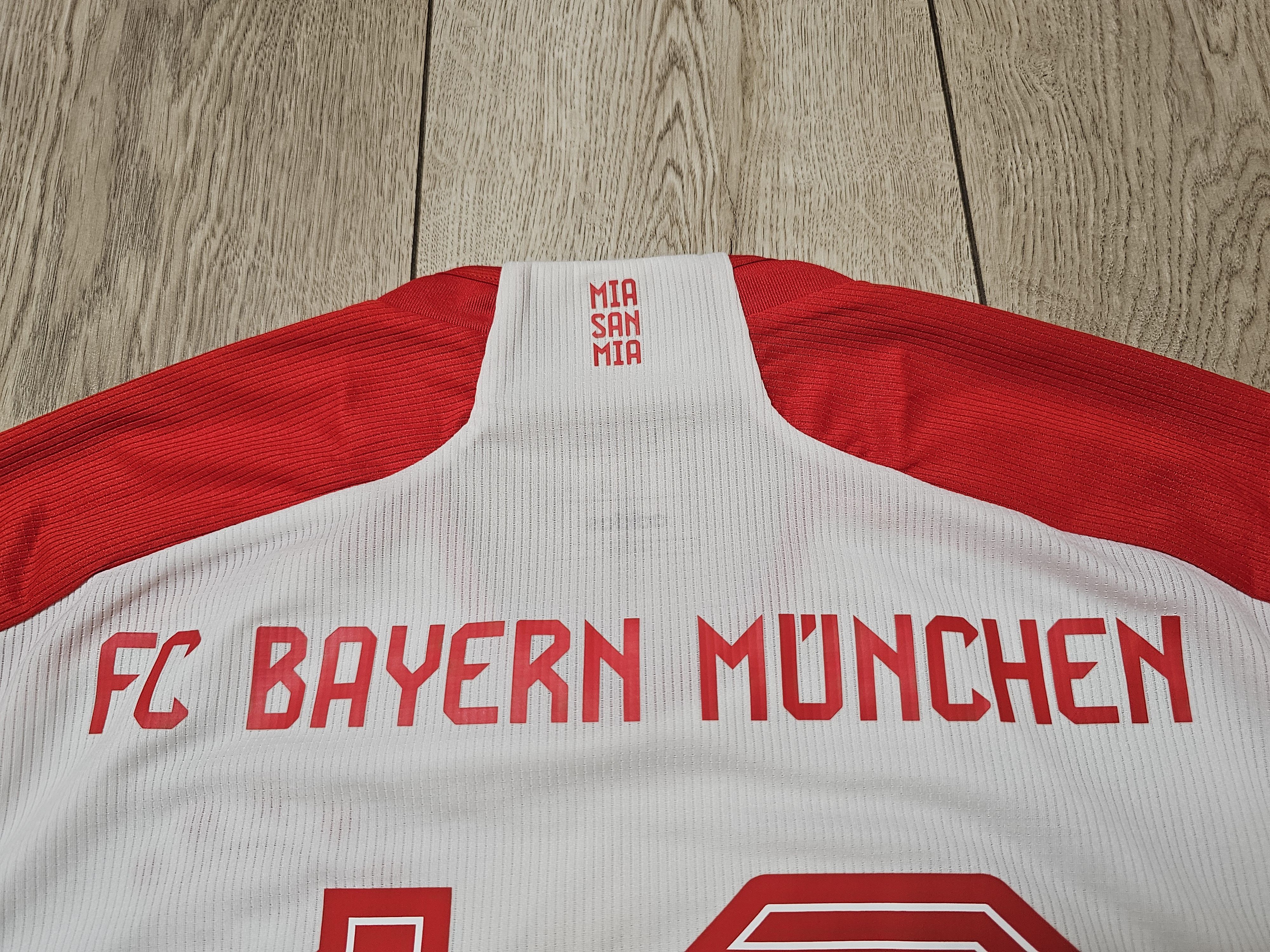 Adidas BAYERN MUNICH 2023 2024 HOME SANE FOOTBALL SOCCER JERSEY Size US L / EU 52-54 / 3 - 7 Thumbnail