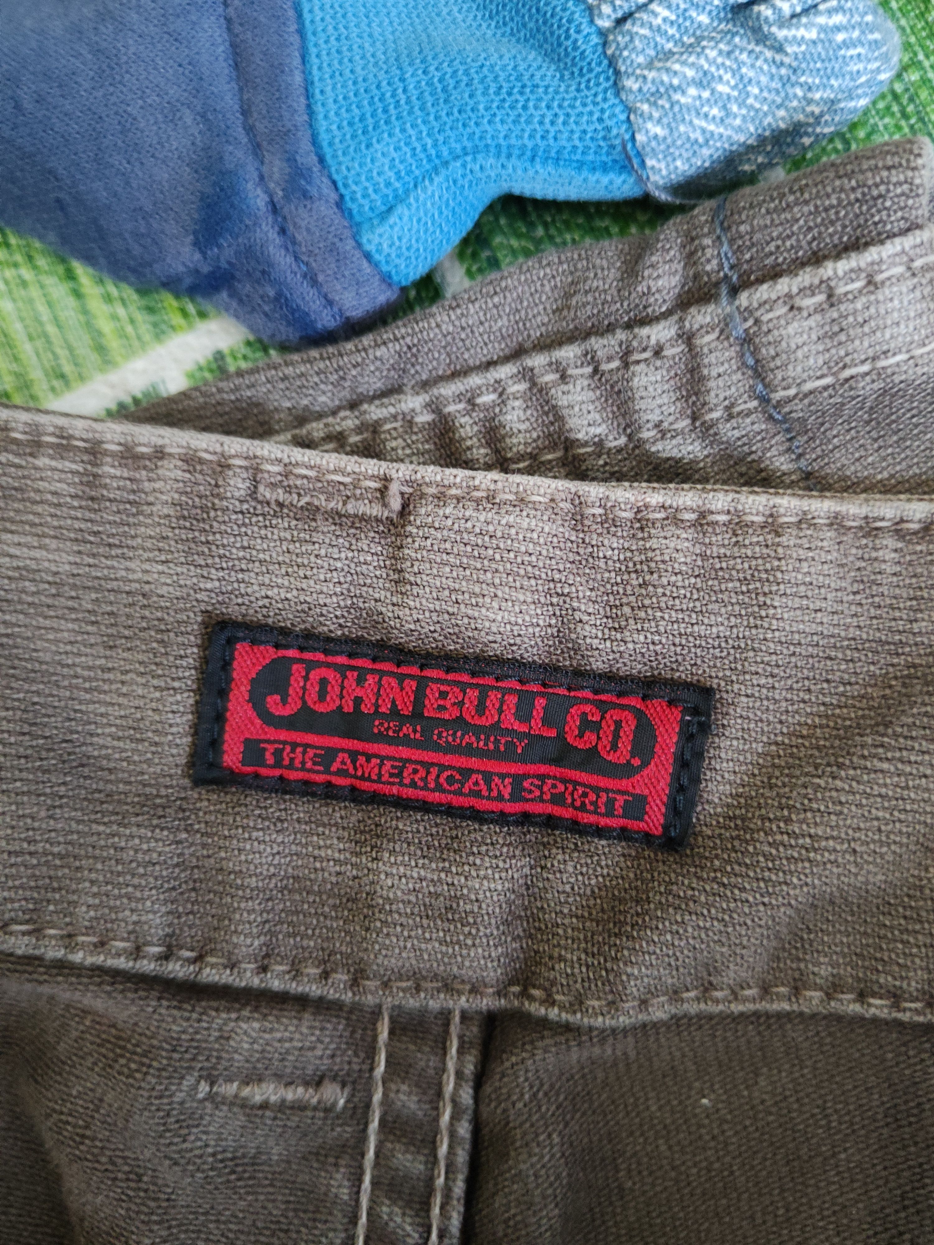 Johnbull DL John Bull Brown Faded Multipocket Cargo Pants #1955 Size US 31 - 14 Thumbnail
