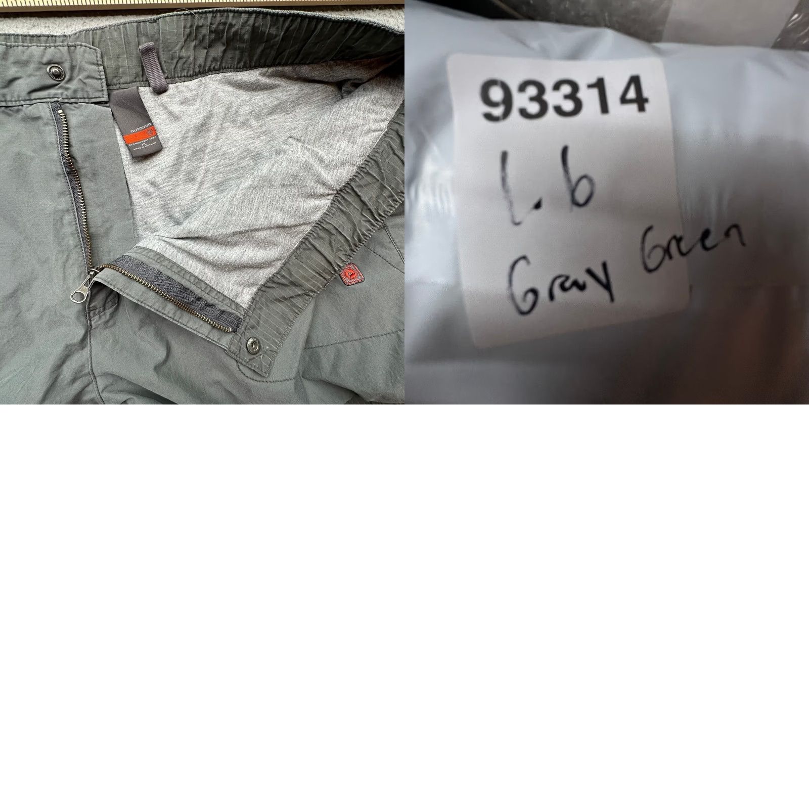 Old Navy VINTAGE Old Navy Outdoor Ripstop Pants Mens XL Gray 44x30 Cargo Baggy Y2K 90s Hiking Casual Mens Size US 36 / EU 52 - 10 Thumbnail