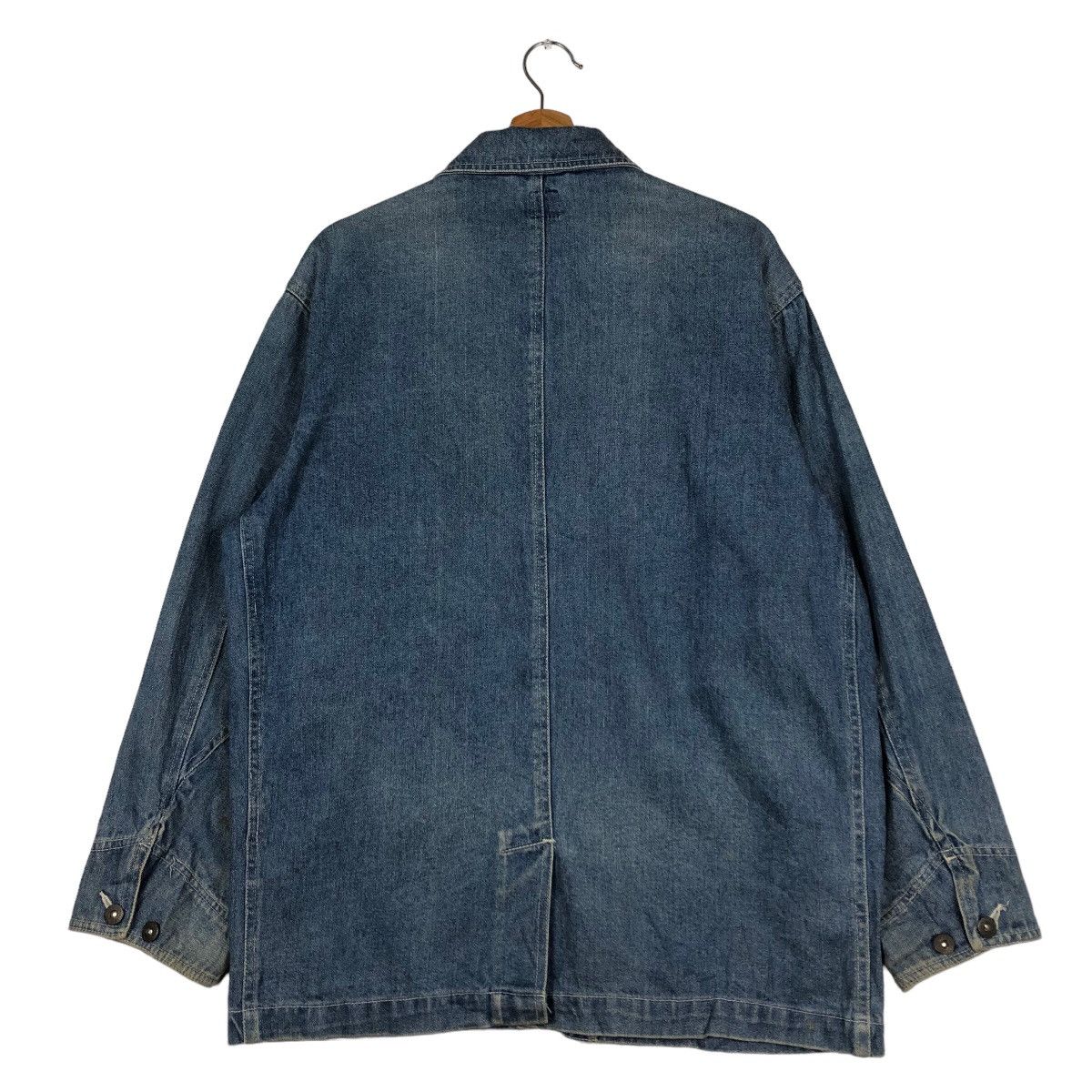 Hysteric Glamour Vintage Chore Jacket Painted Design Double Pocket Bsd ExcHG Size US M / EU 48-50 / 2 - 8 Thumbnail