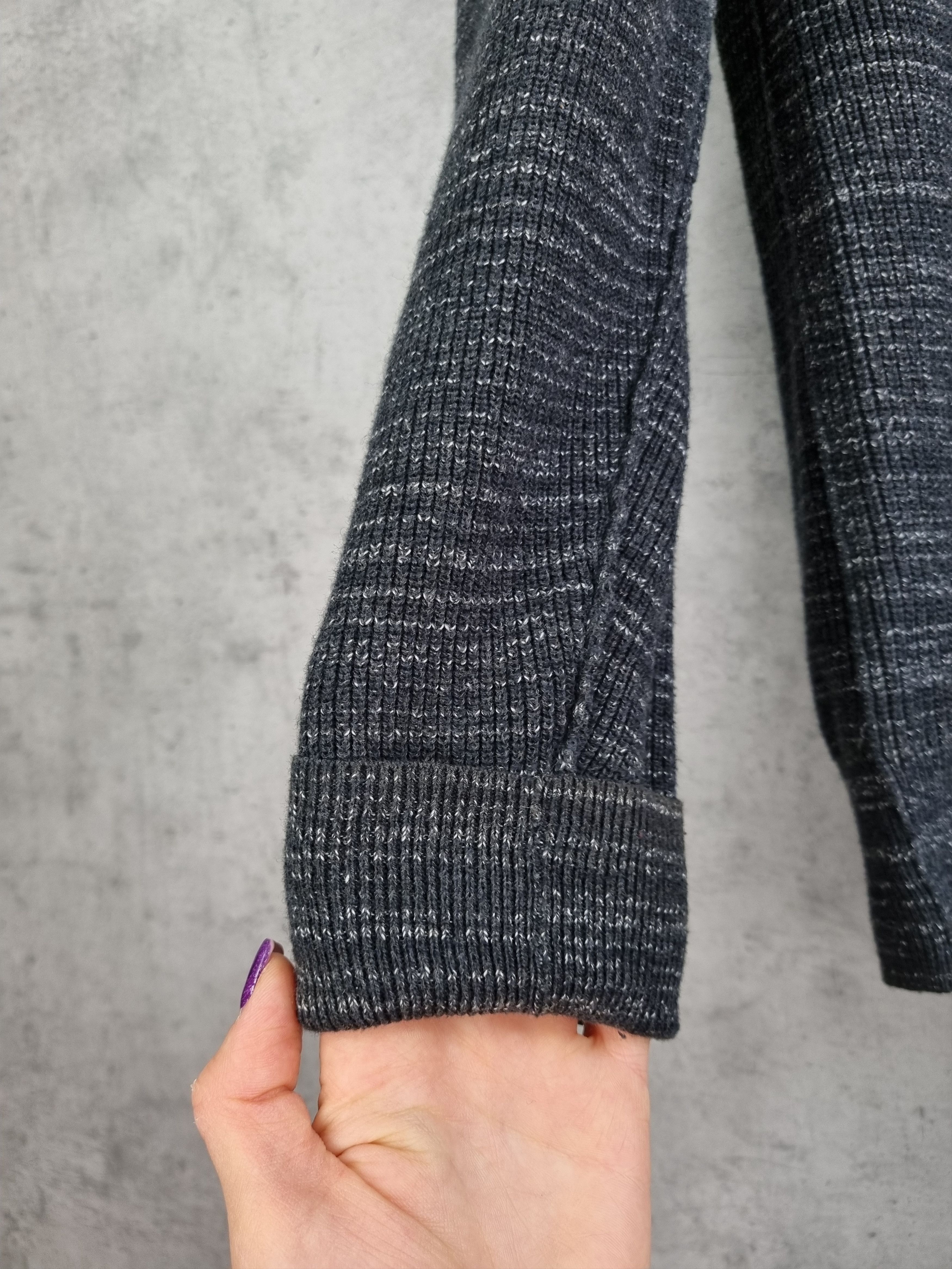Allsaints Allsaints Rydal Crew Ridge Jumper Light Striped Knit Sweater Size US L / EU 52-54 / 3 - 14 Thumbnail