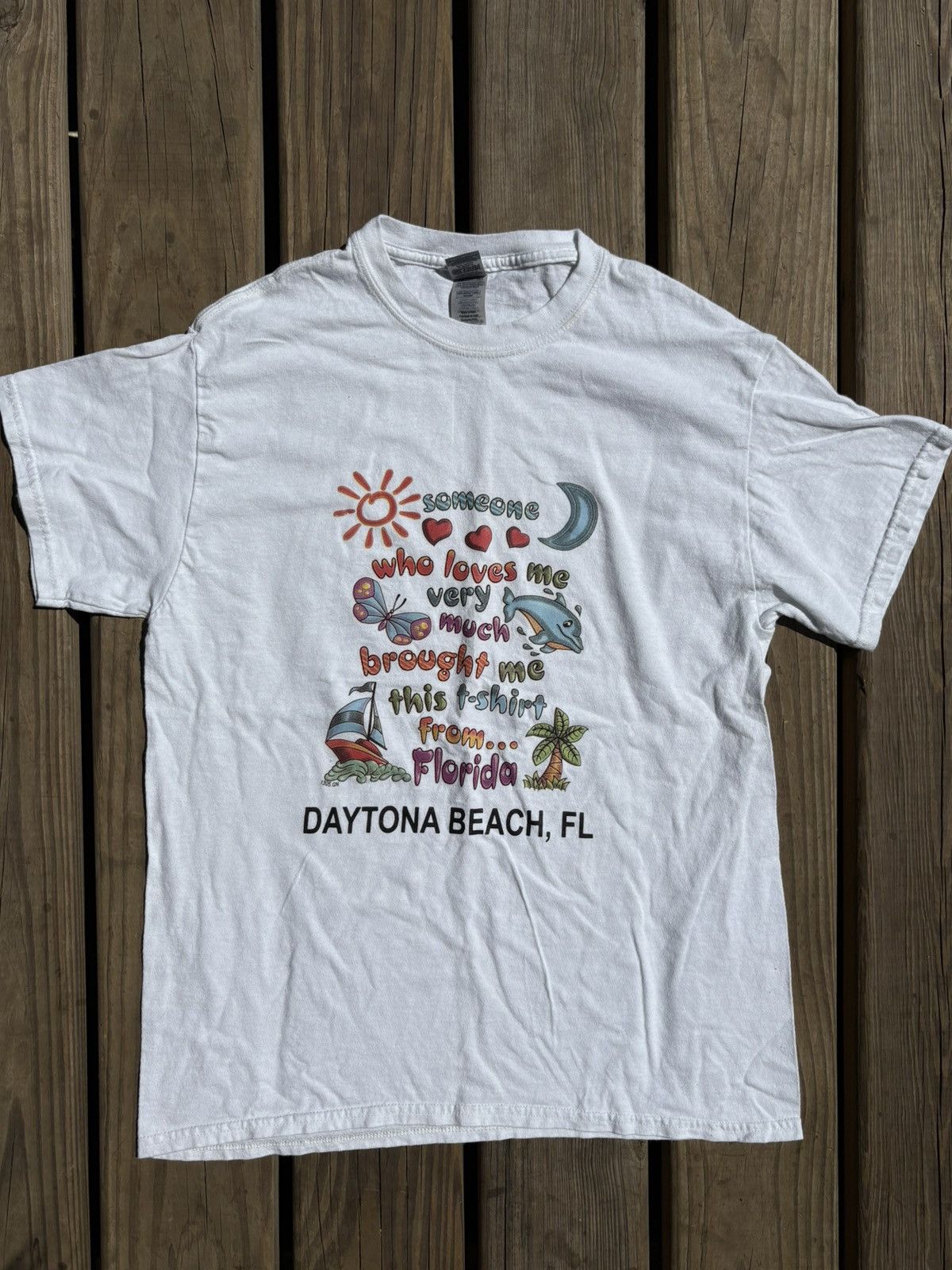 Vintage Daytona Beach Shirt Size M / US 6-8 / IT 42-44 - 2 Thumbnail