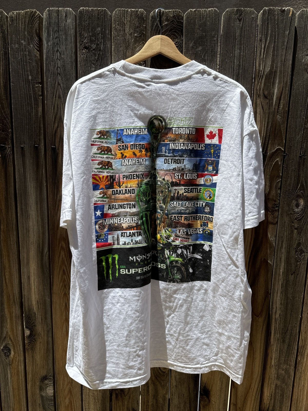 Other Monster Energy supercross shirt Size US XL / EU 56 / 4 - 2 Thumbnail