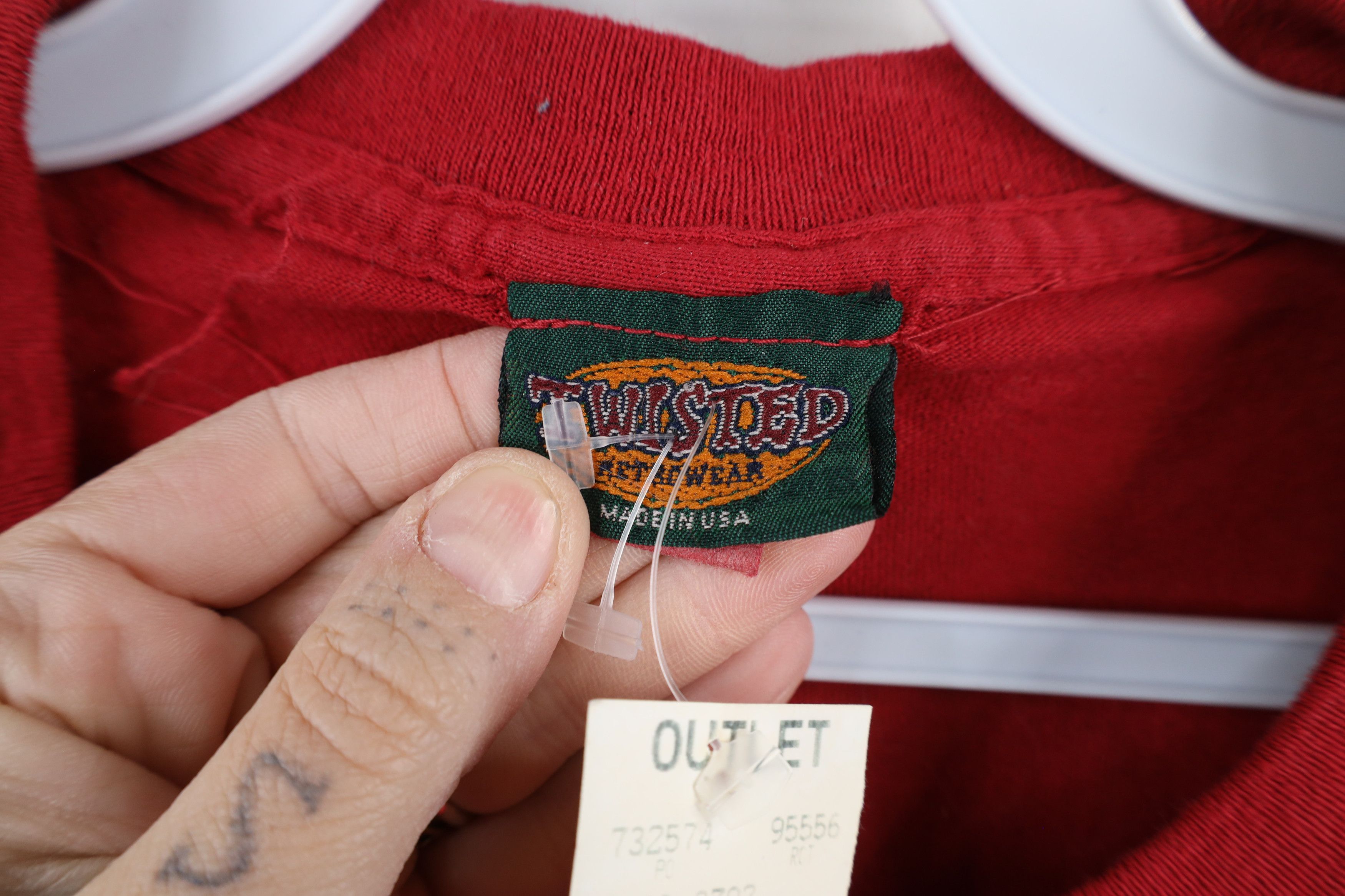 Vintage Deadstock Vintage 90s Streetewear Short Sleeve T-Shirt USA Size US XL / EU 56 / 4 - 8 Thumbnail