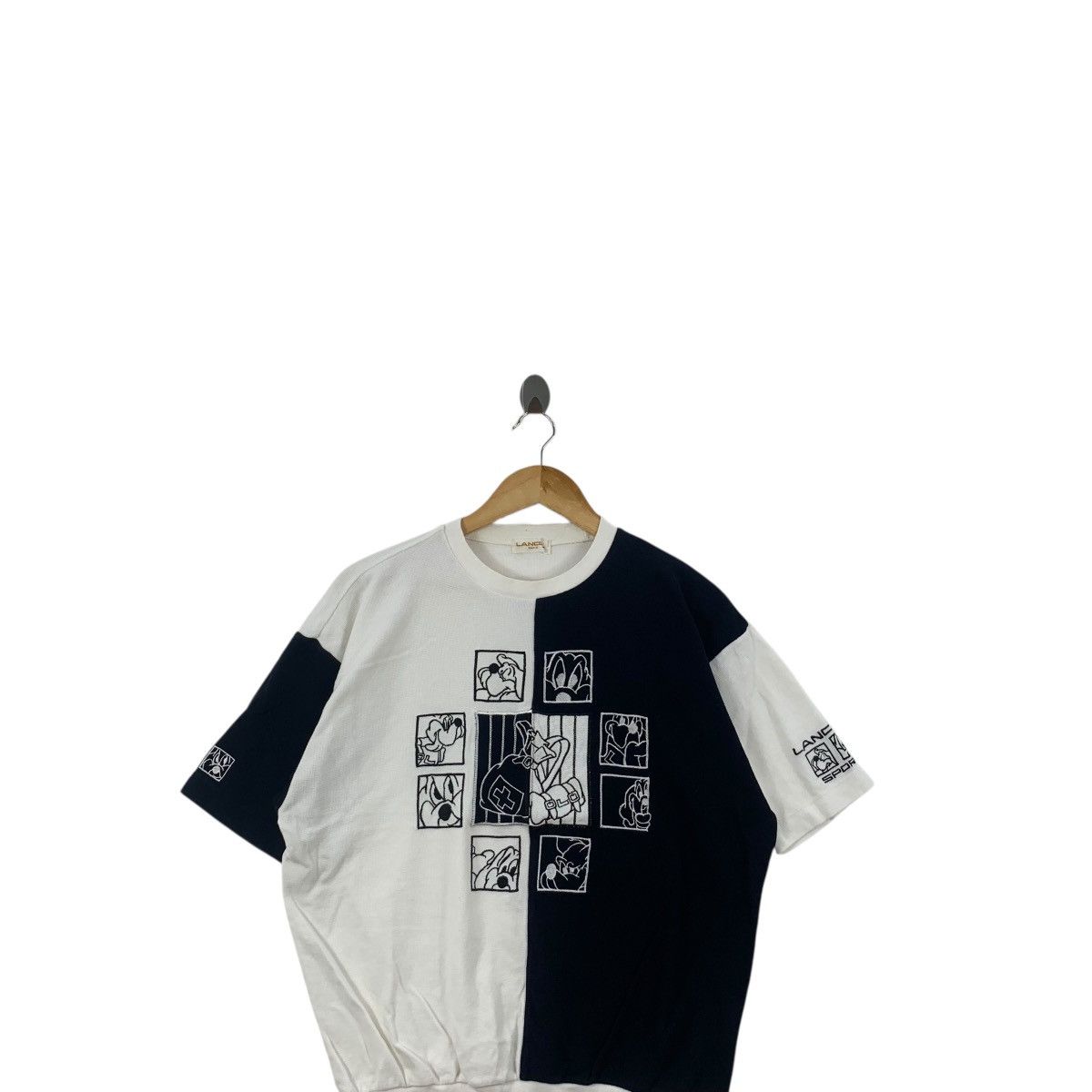 Lancel Vintage LANCEL PARIS SPORT Cartoon Embroidered Sweatshirt Size M / US 6-8 / IT 42-44 - 2 Thumbnail
