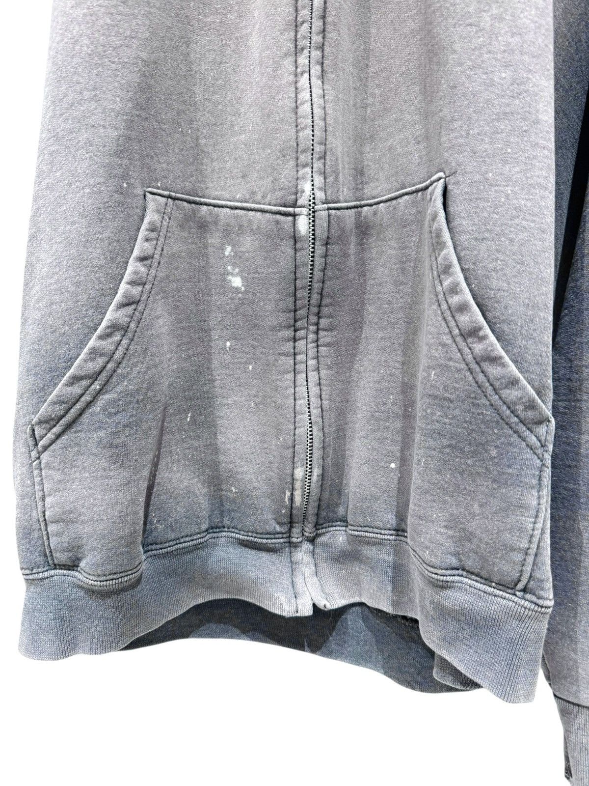 Harley Davidson Thrashed and Faded Harley Davidson Flame Vintage Zip Hoodie Size US XXL / EU 58 / 5 - 6 Thumbnail