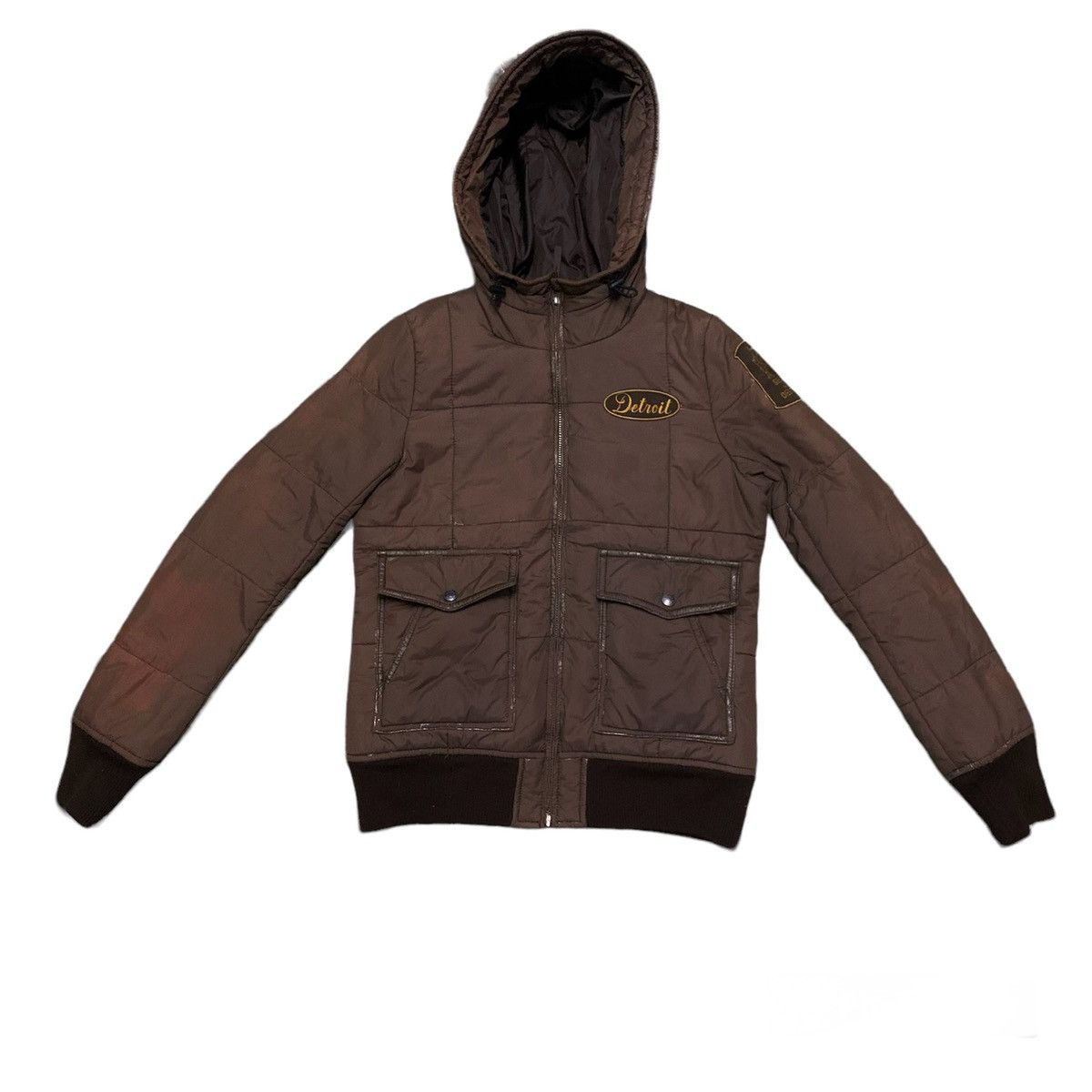 Hysteric Glamour RARE!! Vintage HYSTERIC GLAMOUR Puffer Jacket Hoodie Jacket Size US M / EU 48-50 / 2 - 1 Thumbnail