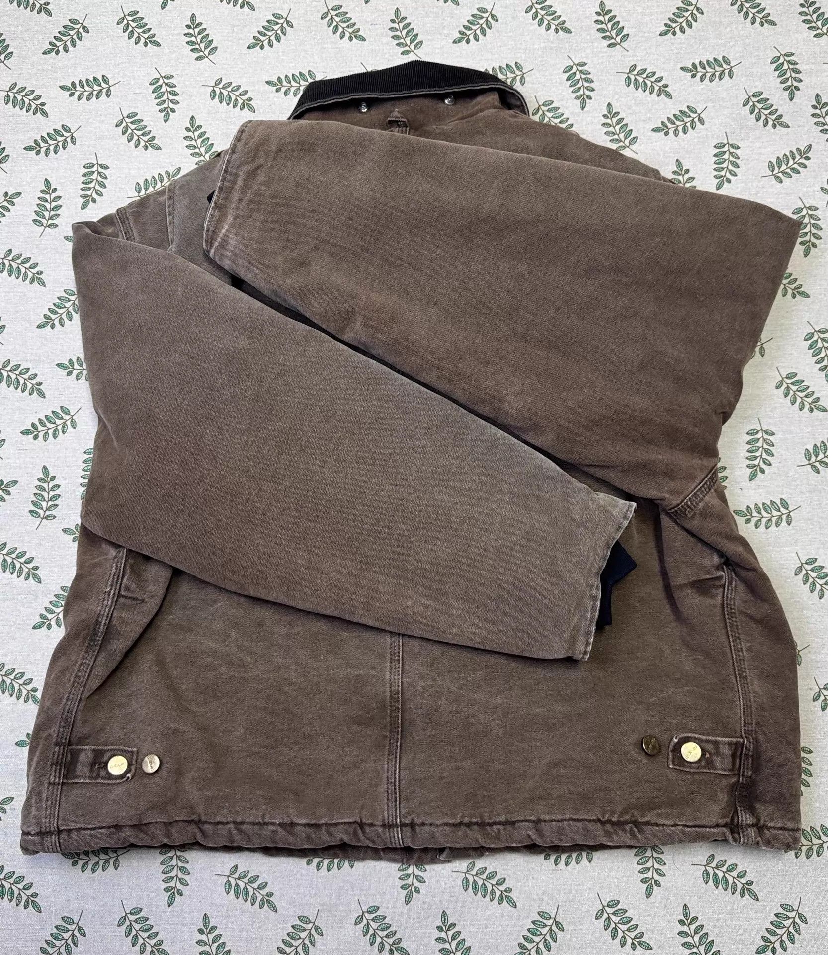 Carhartt Vintage Carhartt J22 Burgundy XXL Jacket Size US XXL / EU 58 / 5 - 6 Thumbnail
