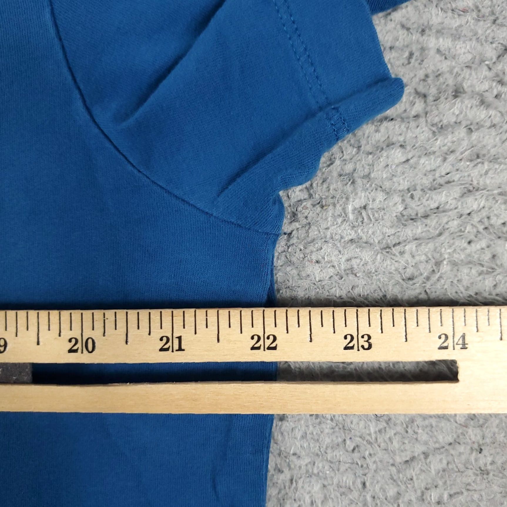Tommy Hilfiger Tommy Hilfiger T-Shirt Mens Large Blue Casual Short Sleeve Crew Neck Regular Fit Size US L / EU 52-54 / 3 - 7 Thumbnail