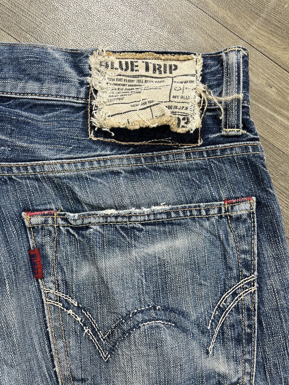 Hysteric Glamour Vintage Edwin 503 Distressed Faded Flared Jeans Lgb Style Size US 32 / EU 48 - 11 Thumbnail