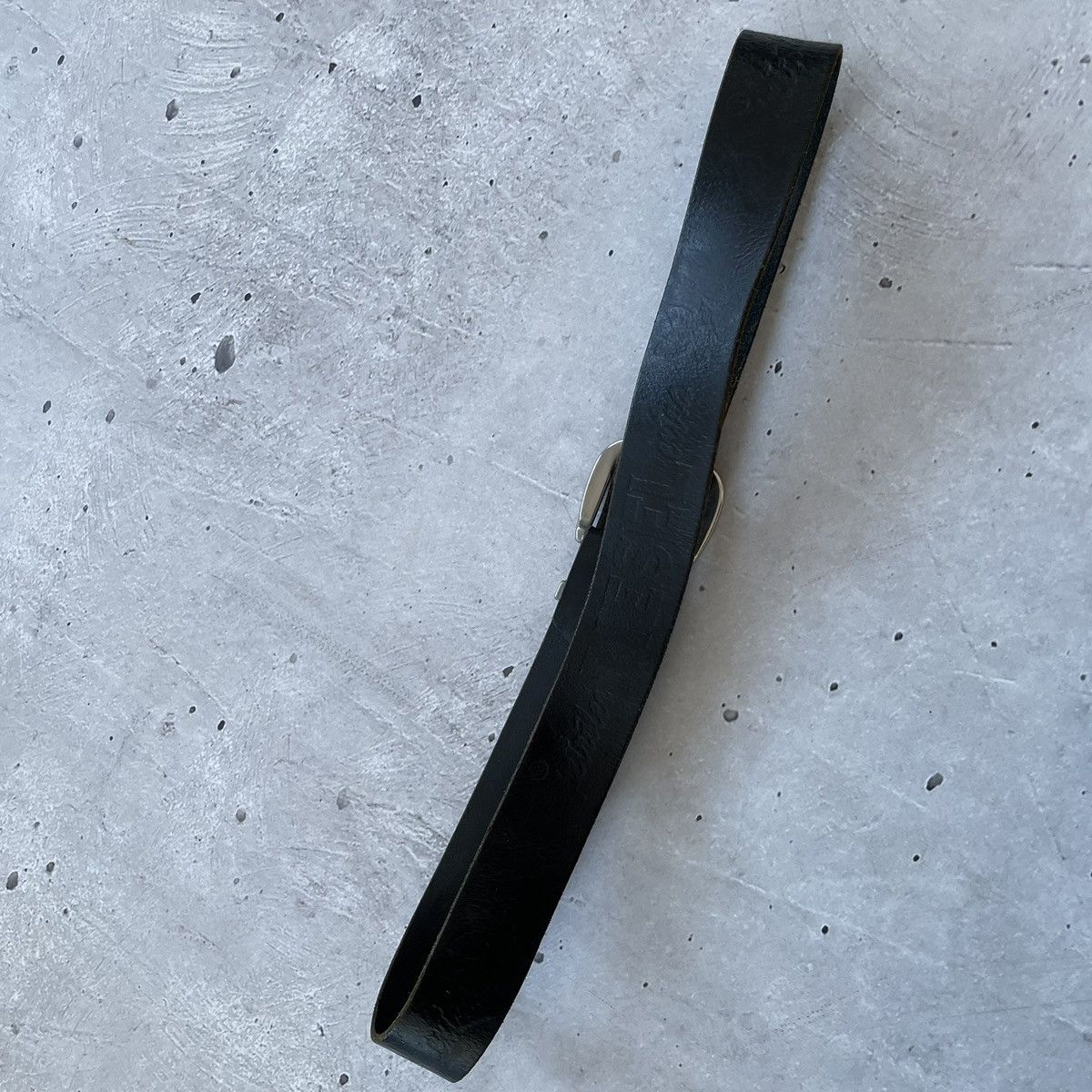Diesel Vintage Diesel Leather Belt big logo avantgarde Size ONE SIZE - 5 Thumbnail