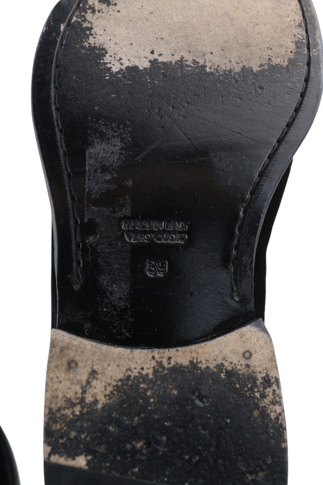 Suitsupply EU39 Black Velour Almond Toe Slip On Shoes 83577 Size US 6 / EU 39 - 10 Thumbnail
