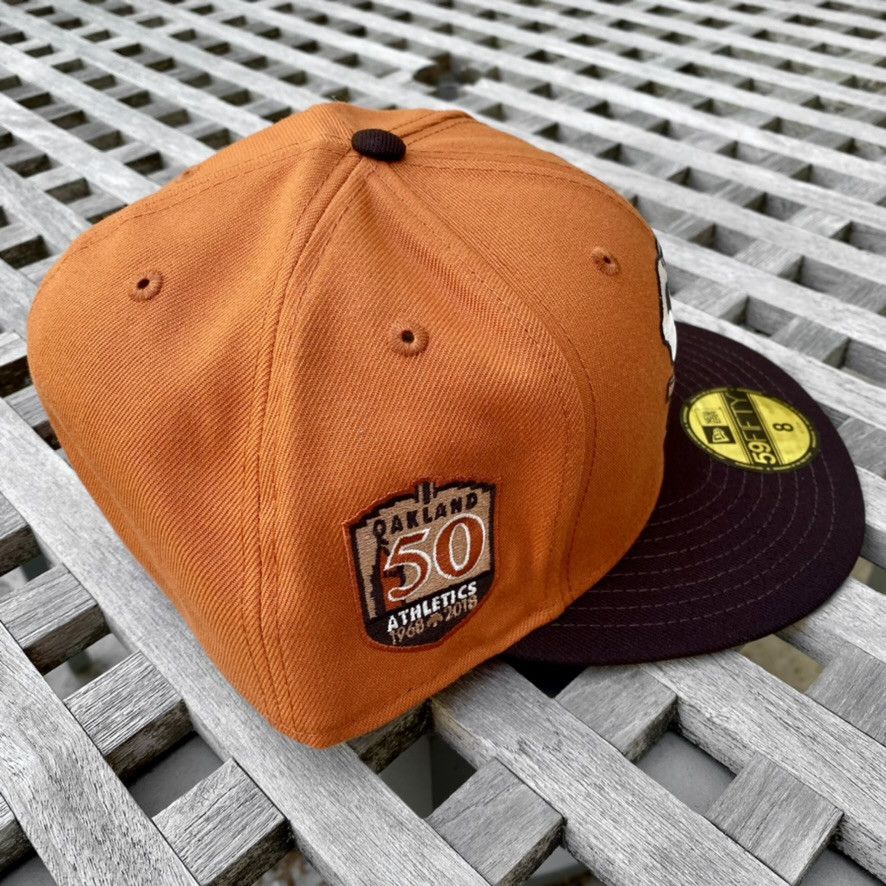 New Era Oakland A's Athletics Fall Pack 59FIFTY Crown Minded Hat 8 Size ONE SIZE - 3 Thumbnail